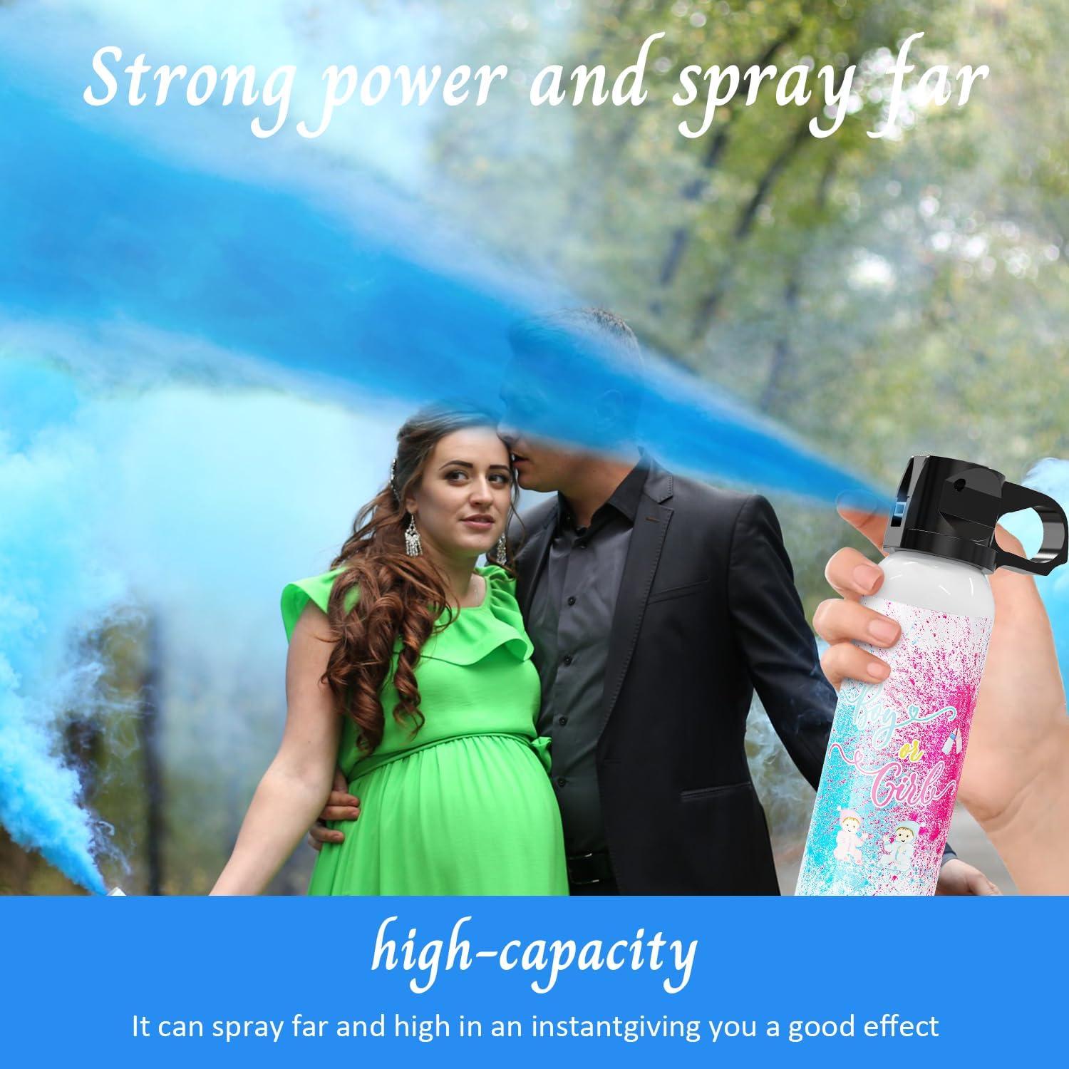 Extintores Revelación de Género 2 Piezas Azul 0.35 kg