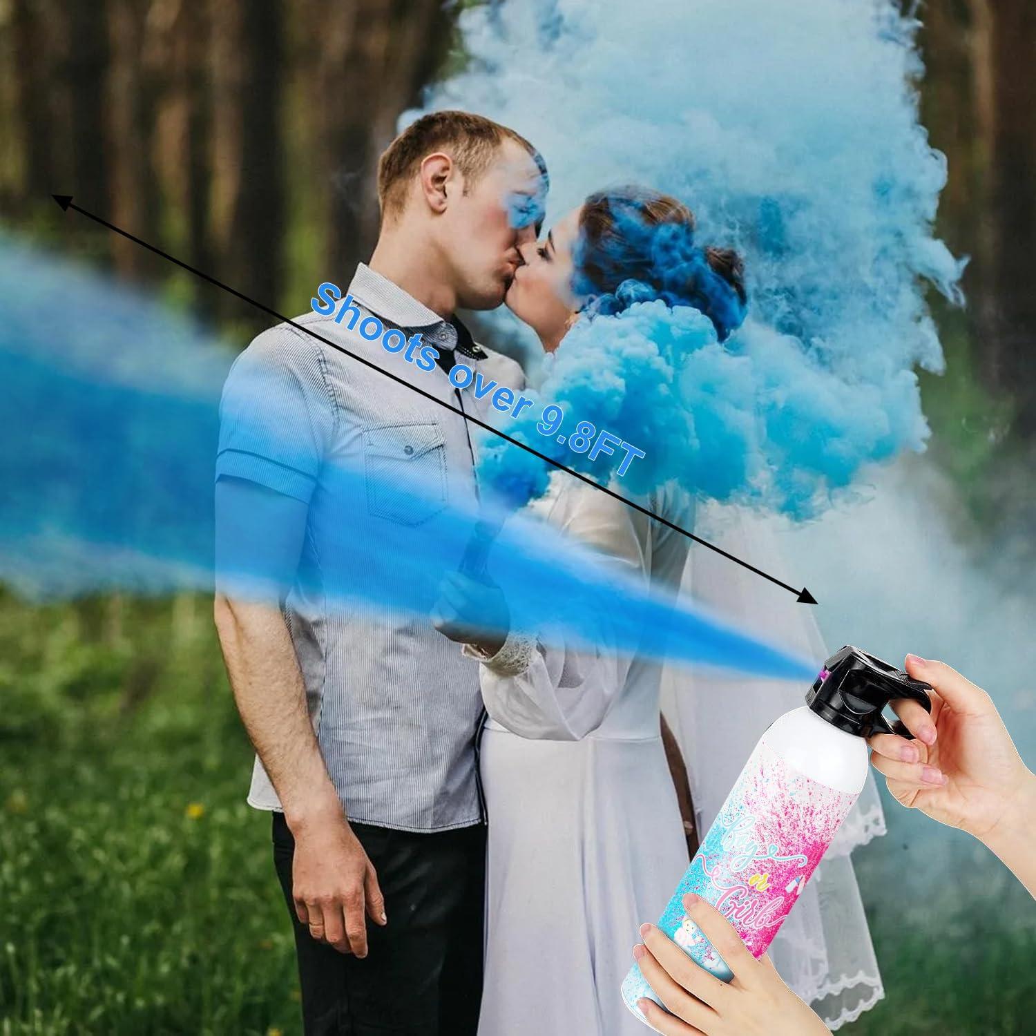 Extintores Revelación de Género 2 Piezas Azul 0.35 kg