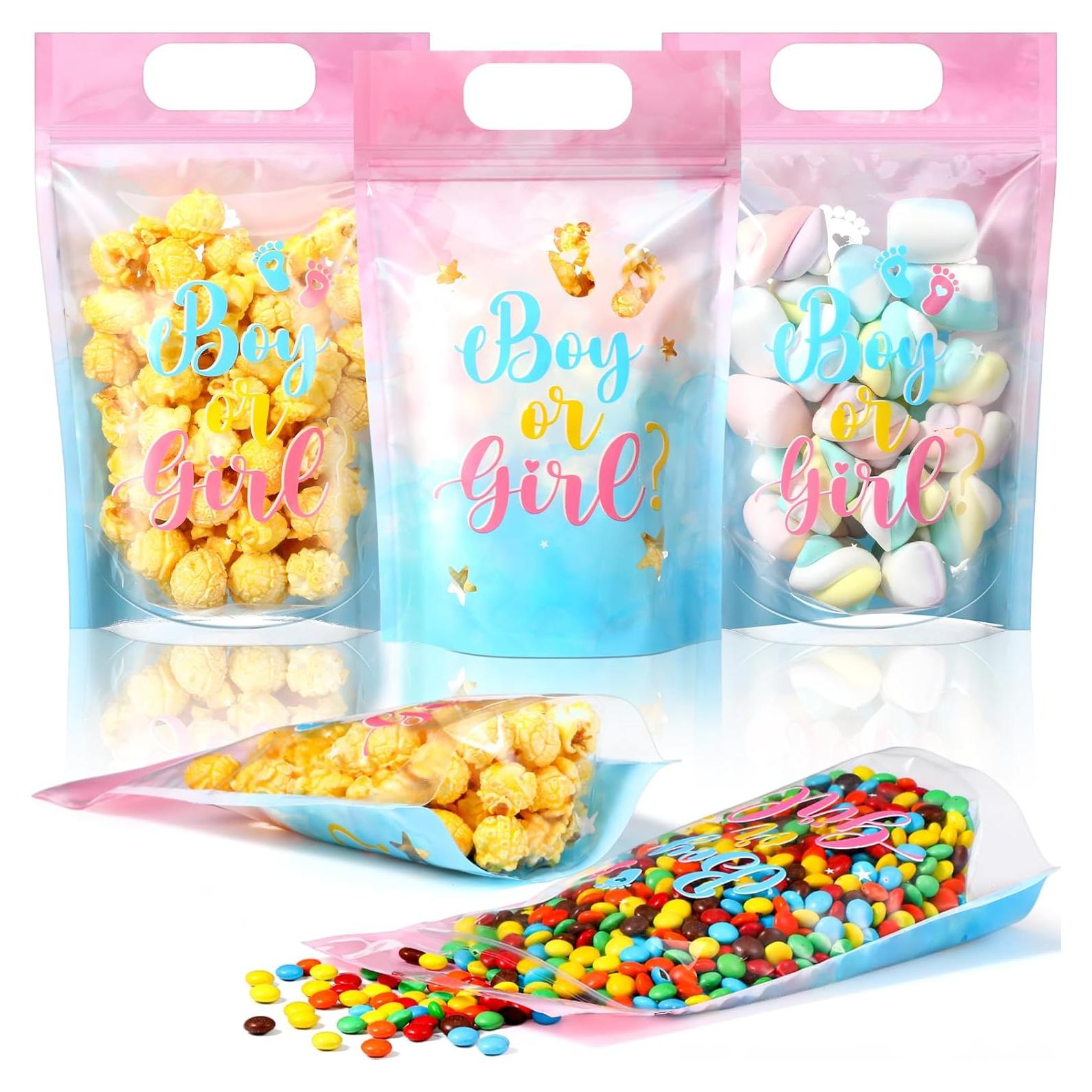 Bolsas Zip Lock Capoda 50 Pcs Revelación de Género