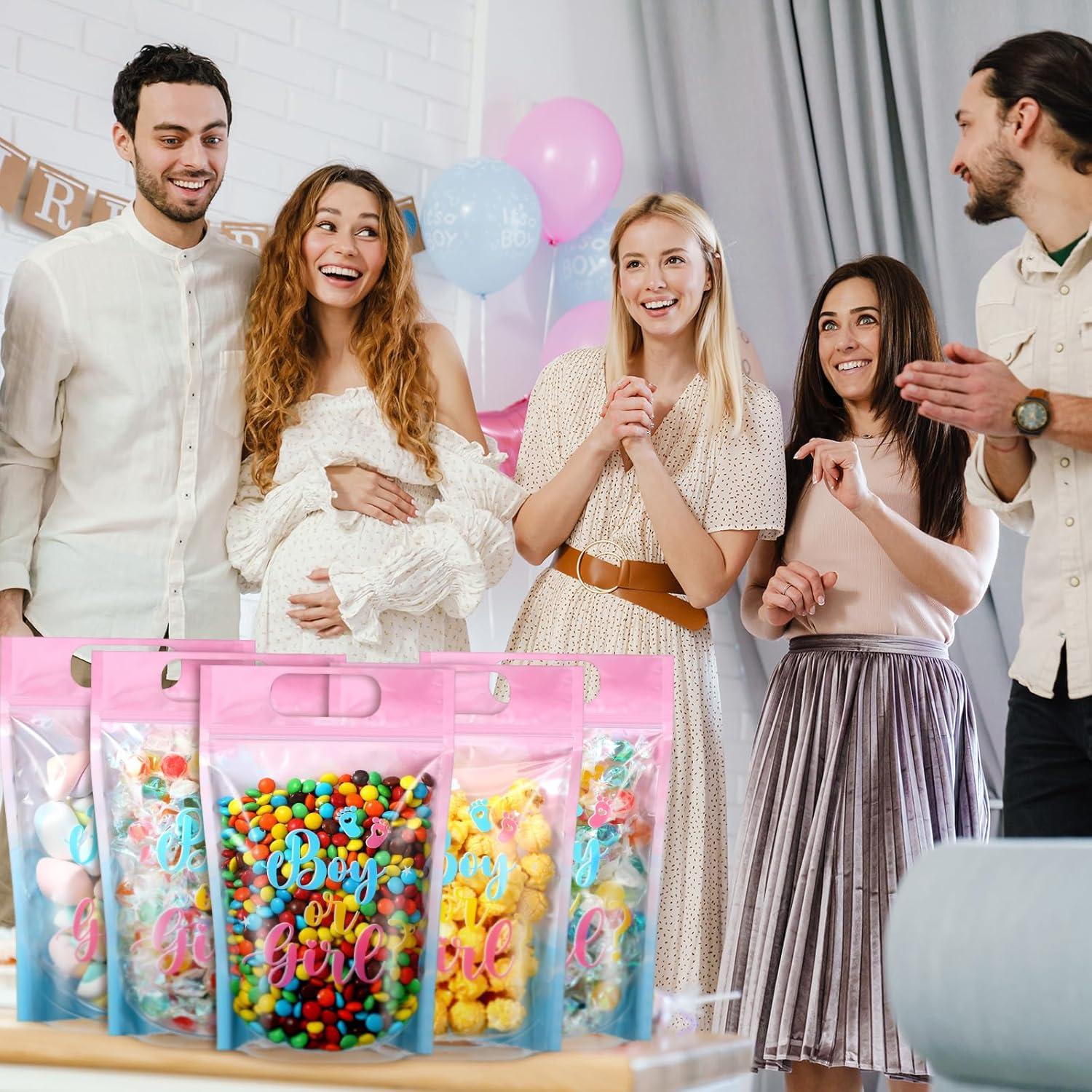 Bolsas Zip Lock Capoda 50 Pcs Revelación de Género