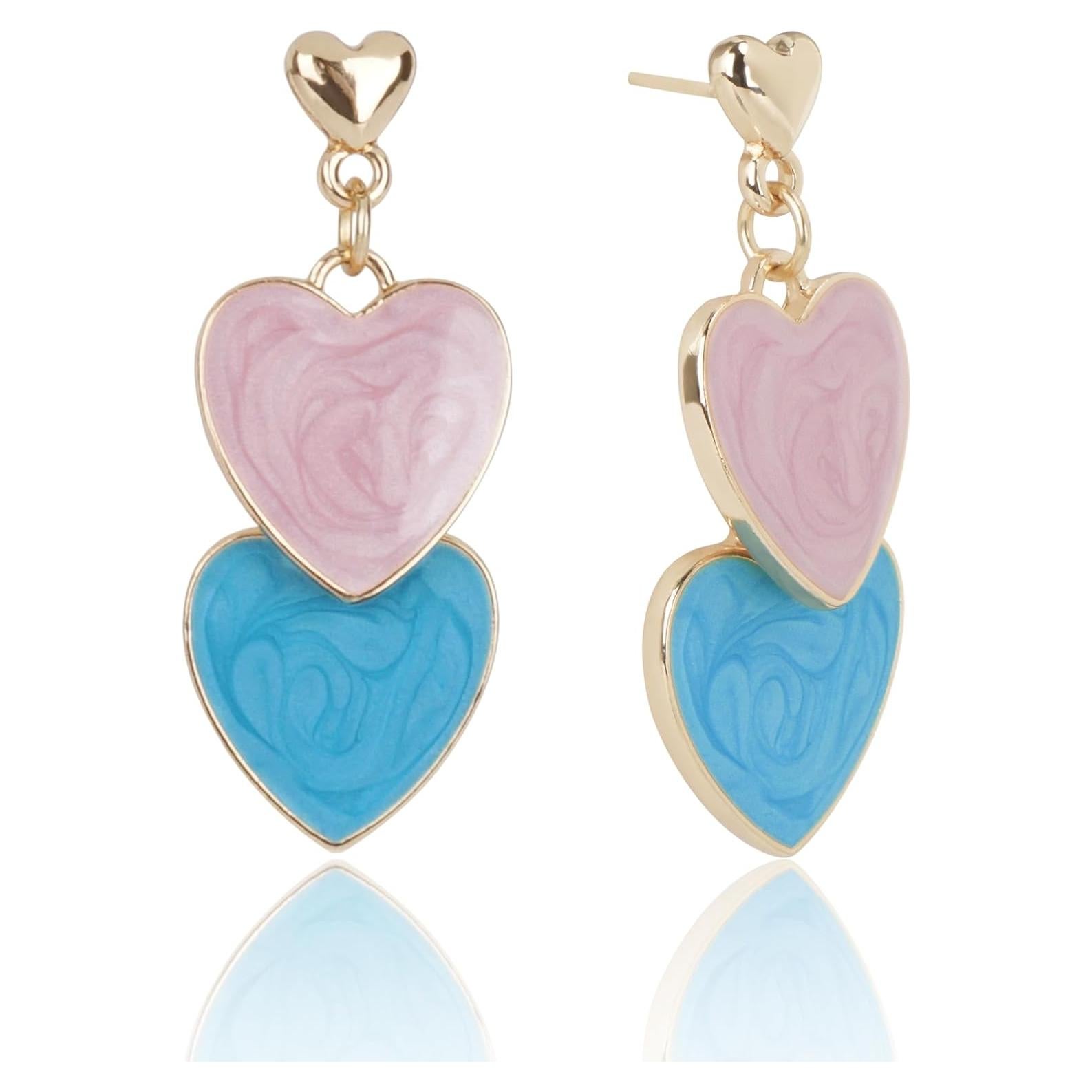 Pendientes Hipoalergénicos ZouYee Revelación de Género