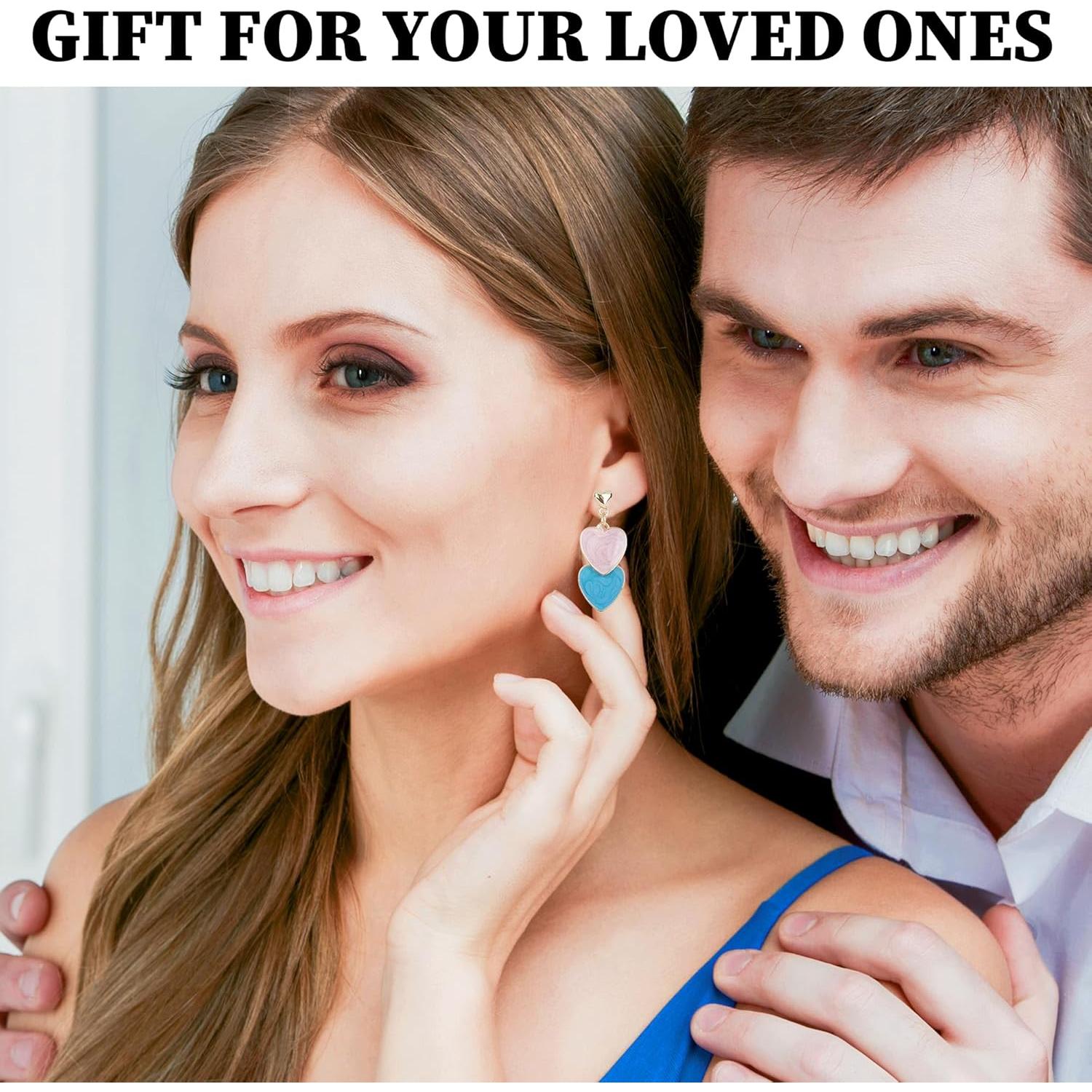 Pendientes Hipoalergénicos ZouYee Revelación de Género