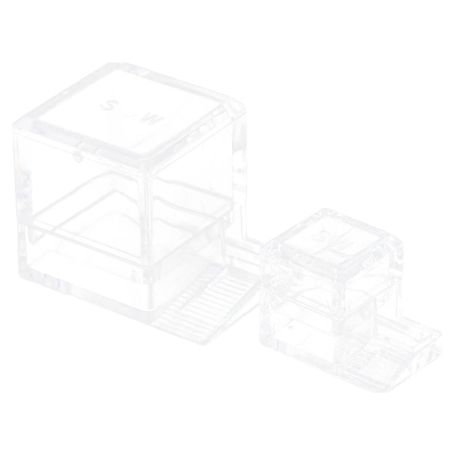 Terrario para hormigas 2 pcs Balacoo alimentador acrílico