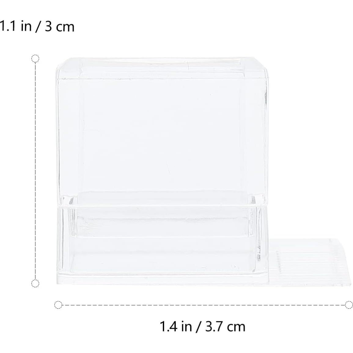 Terrario para hormigas 2 pcs Balacoo alimentador acrílico