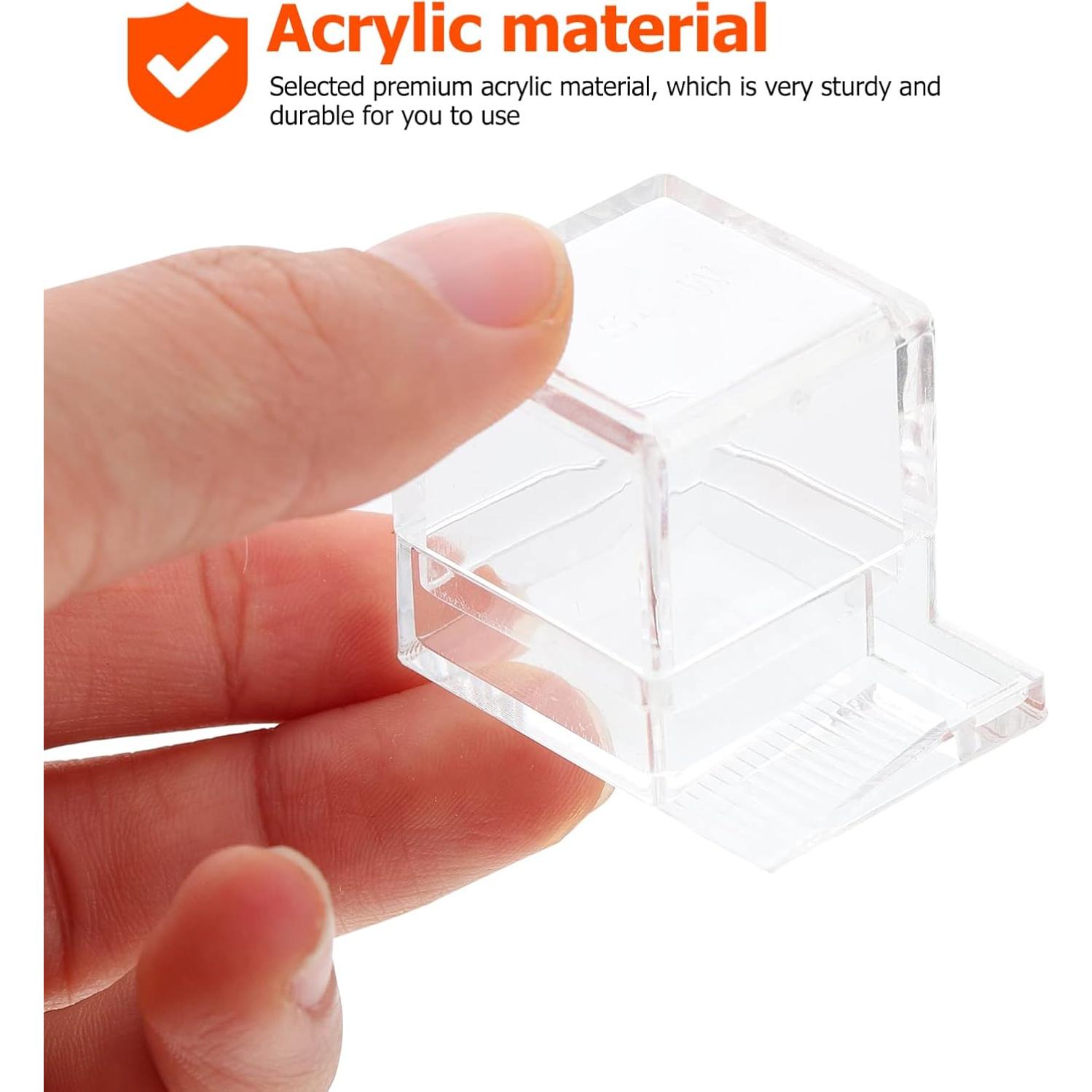 Terrario para hormigas 2 pcs Balacoo alimentador acrílico