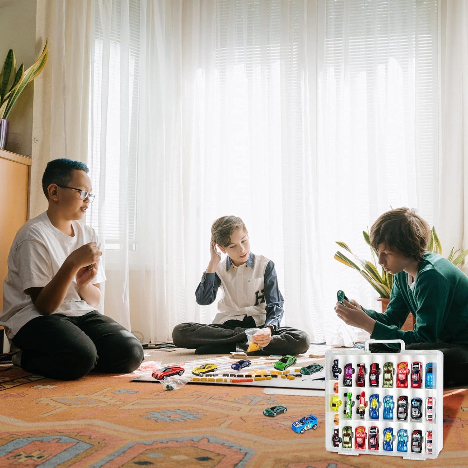 Organizador de Juguetes Adam para Hot Wheels 48 Compartimentos