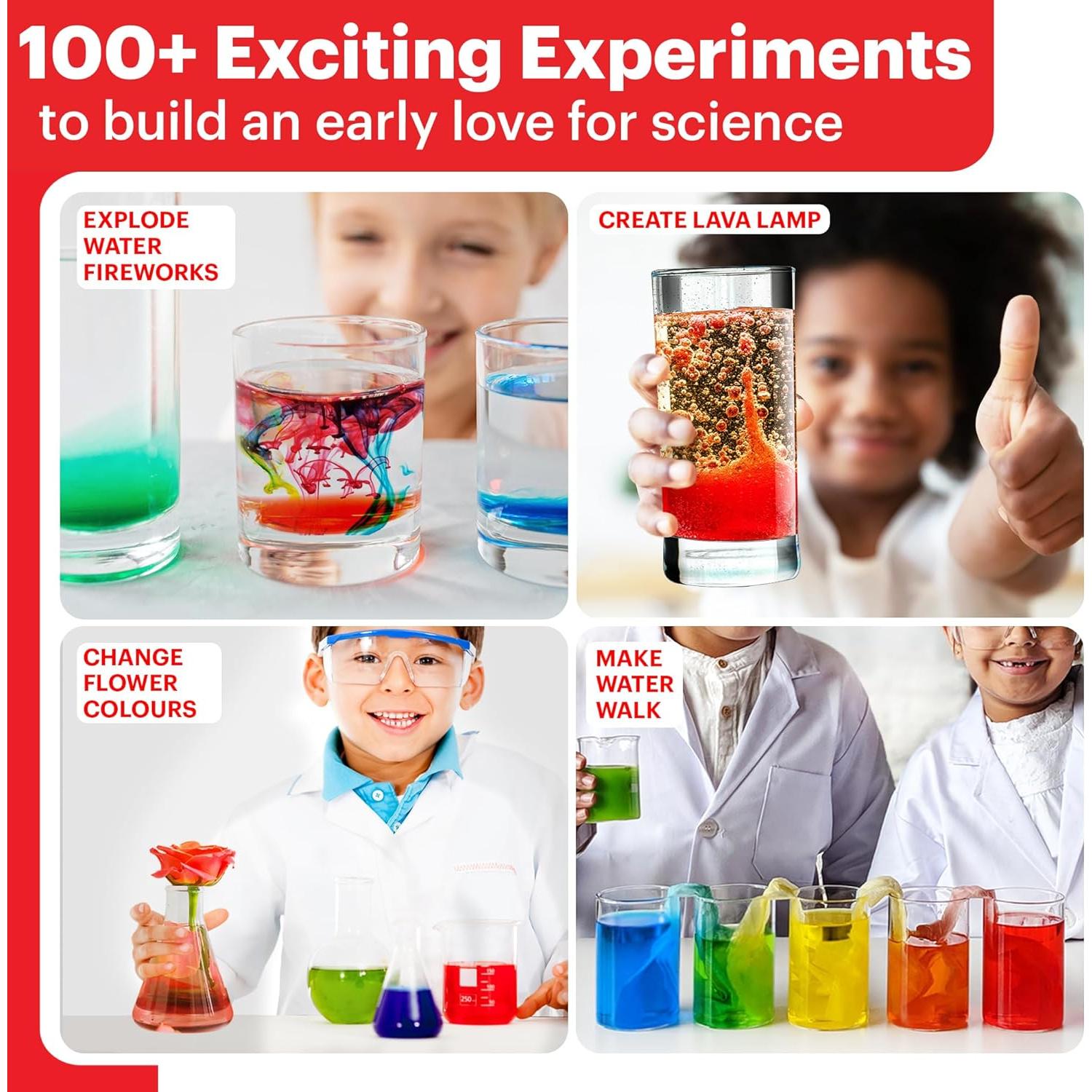 Kit de Ciencia Doctor Jupiter para Niños 4+ | 100 Experimentos