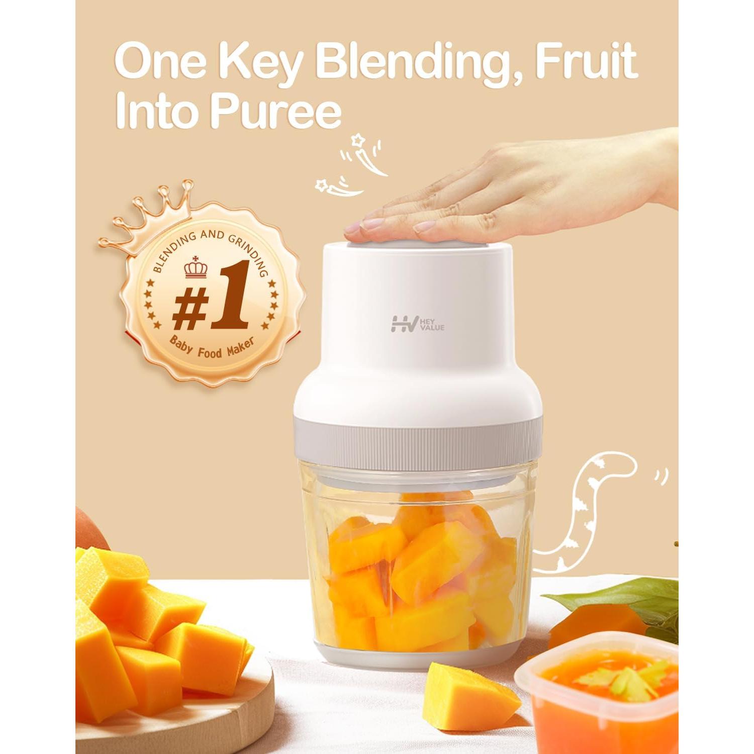 Procesador de Alimentos para Bebés HEYVALUE 13 en 1 Gris