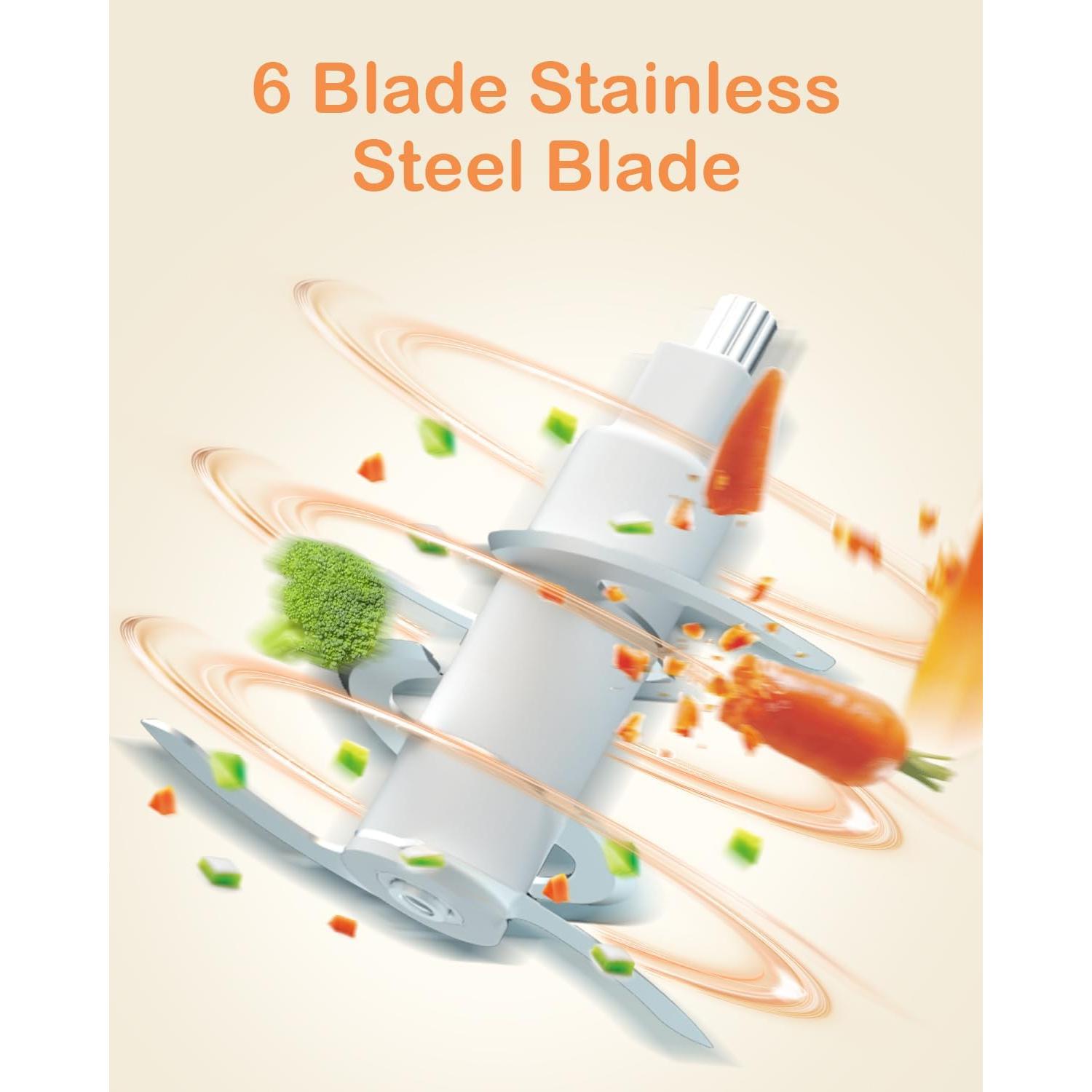 Procesador de Alimentos para Bebés HEYVALUE 13 en 1 Gris