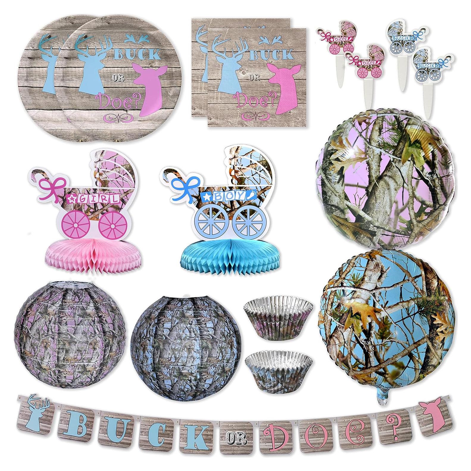 Kit Fiesta Revelación de Género 24 Invitados Havercamp