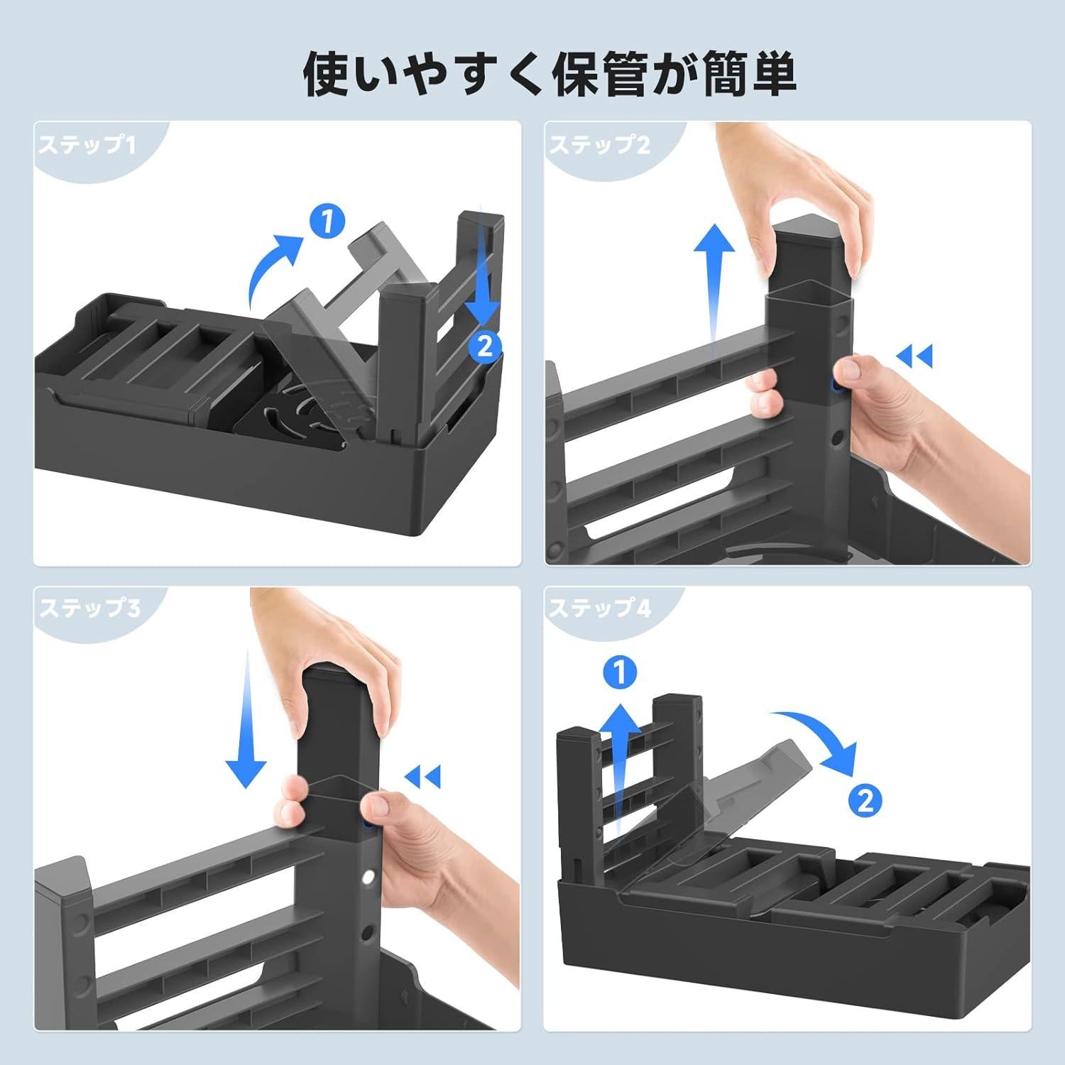 Cuencos Elevados para Perros ELS PET Ajustables 8.6-28.7 cm