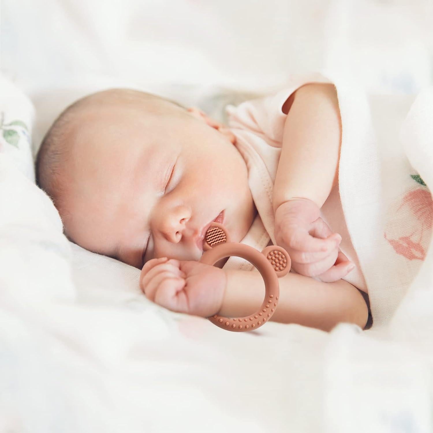 Juego de Mordedores para Bebés 0-12 Meses Silicona BPA Free