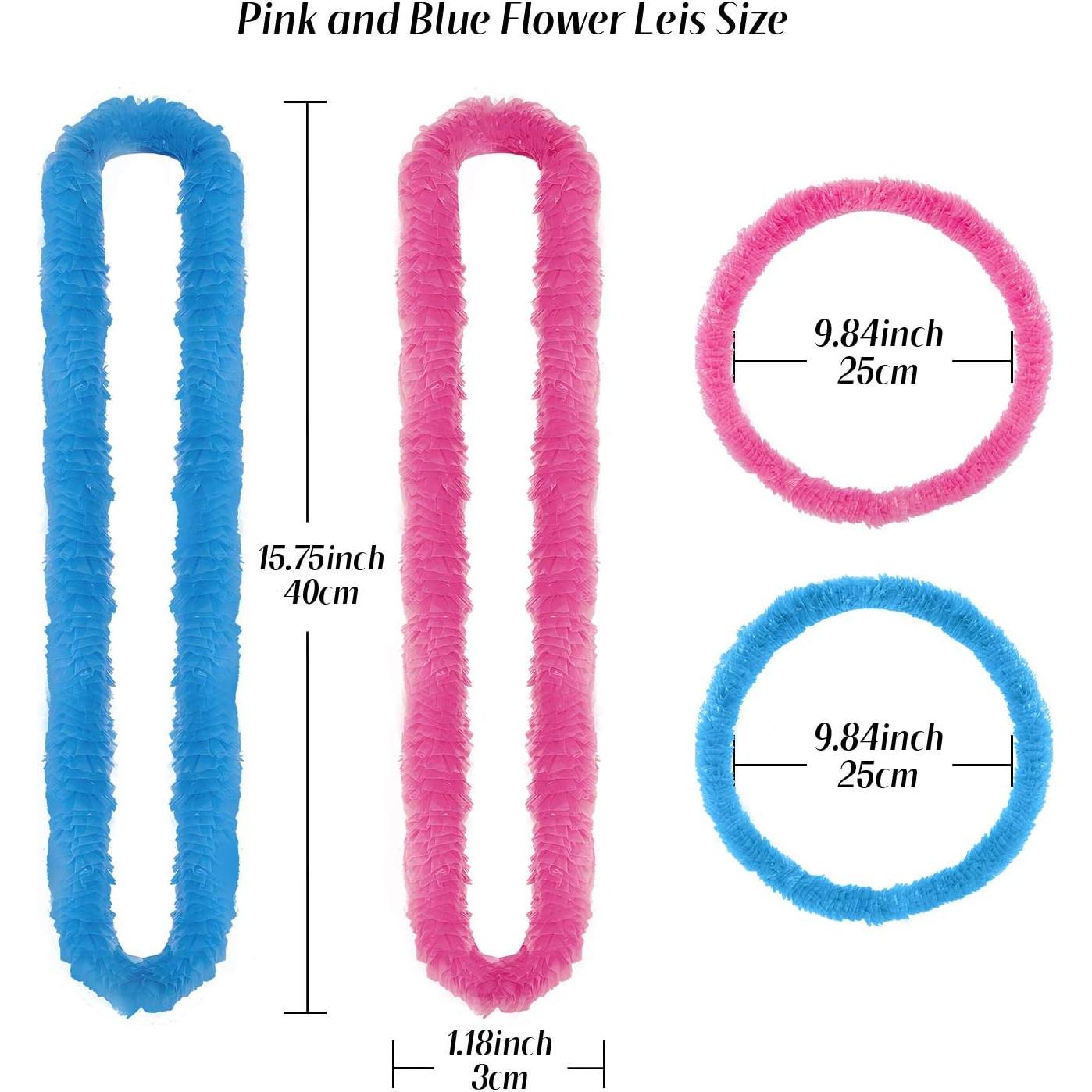 54 Piezas Collares Revelación de Género Bebé WILLBOND