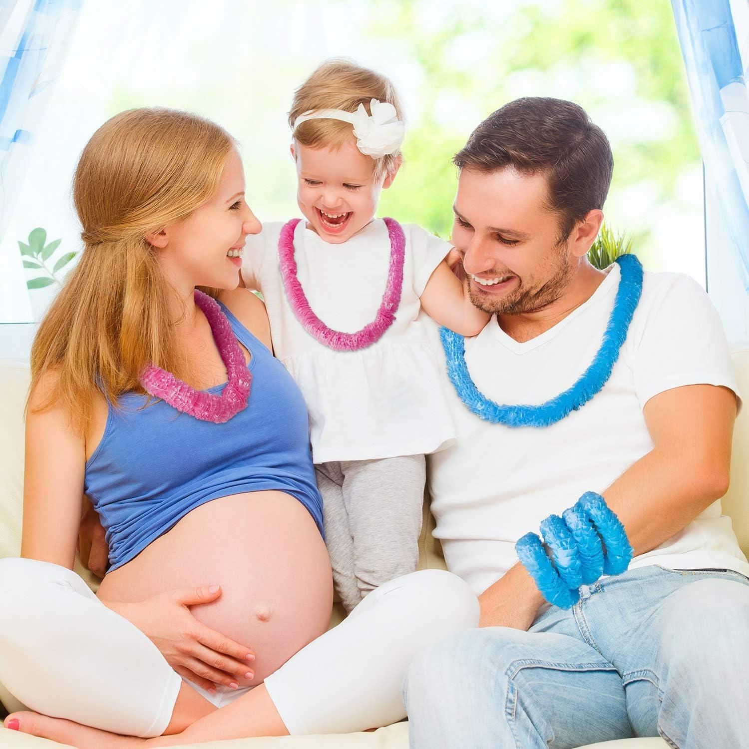 54 Piezas Collares Revelación de Género Bebé WILLBOND