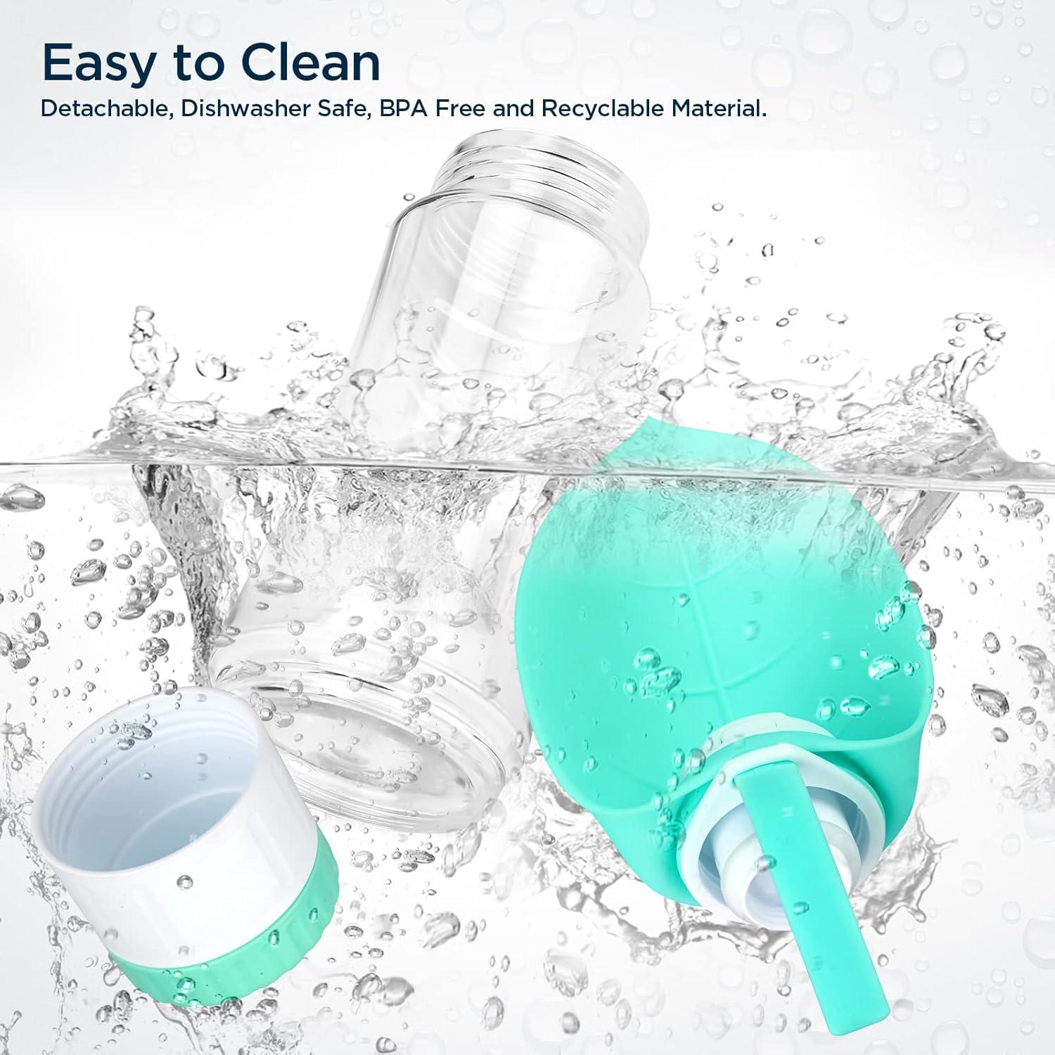 Botella de Agua para Perros Uppetly 354ml 2 en 1 Plegable