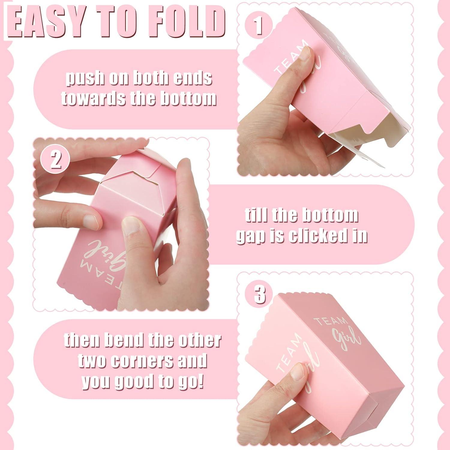 50 Cajas de Palomitas para Revelación de Género - Hotop