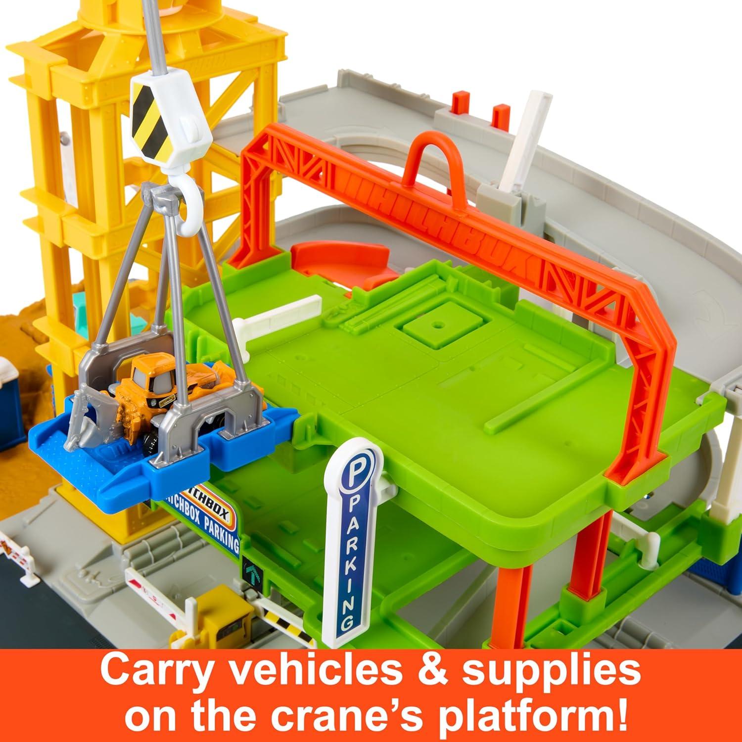 Coches de Juguete Matchbox Epic Construction Yard 50,8 cm