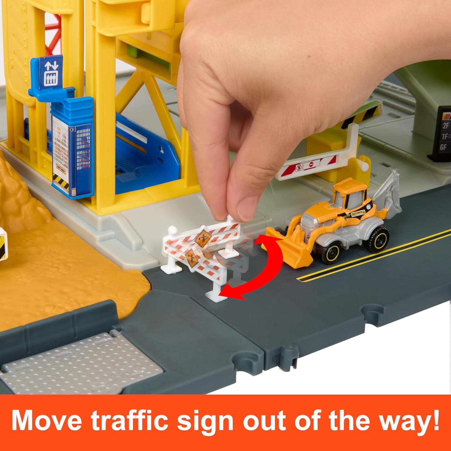 Coches de Juguete Matchbox Epic Construction Yard 50,8 cm