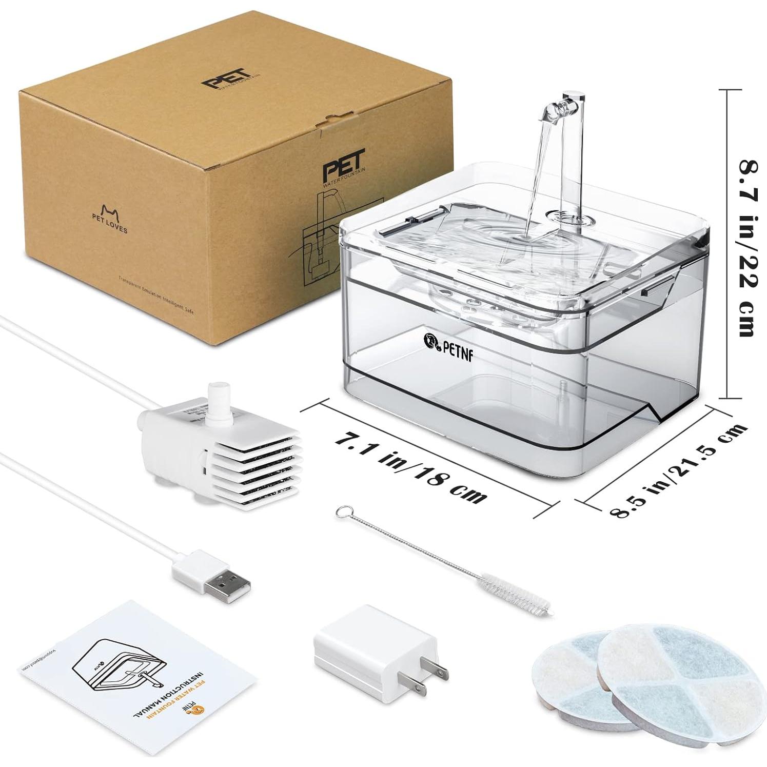 Fuente de Agua para Mascotas PETNF 3L - Dispensador Automático