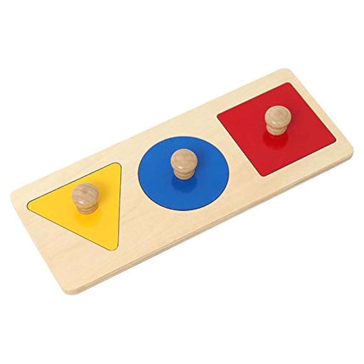Rompecabezas Montessori de Madera 3 Piezas para Niños