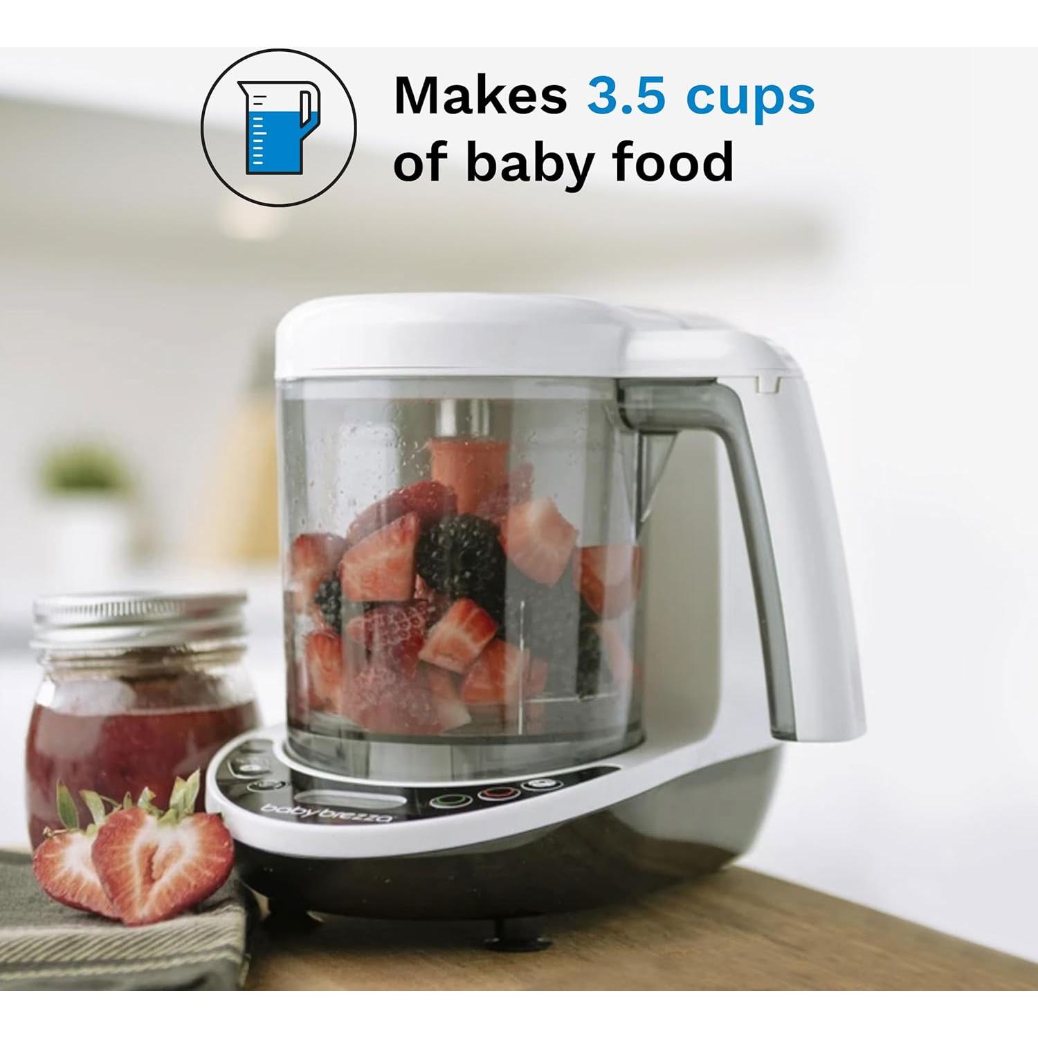 Baby Brezza Food Maker Deluxe - Cocinero y Licuadora 0.83L