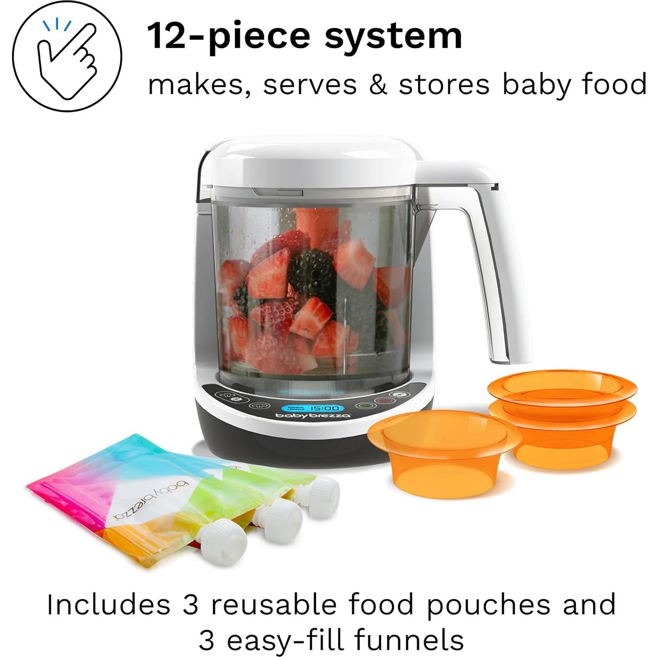 Baby Brezza Food Maker Deluxe - Cocinero y Licuadora 0.83L