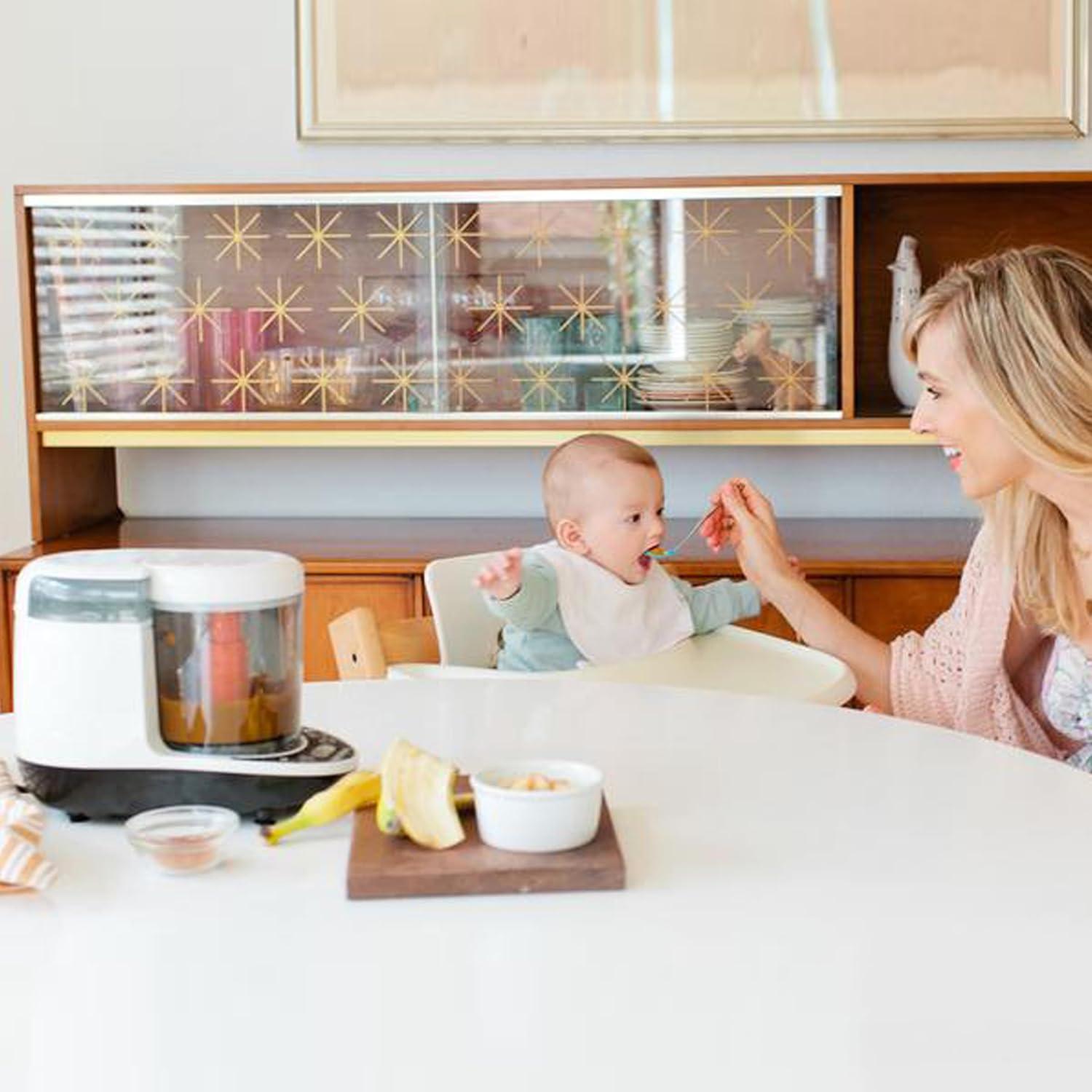 Baby Brezza Food Maker Deluxe - Cocinero y Licuadora 0.83L