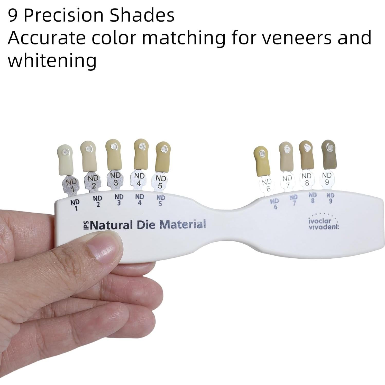 Guía de Color Dental FAQQI 5 Colores y 4 Tonos