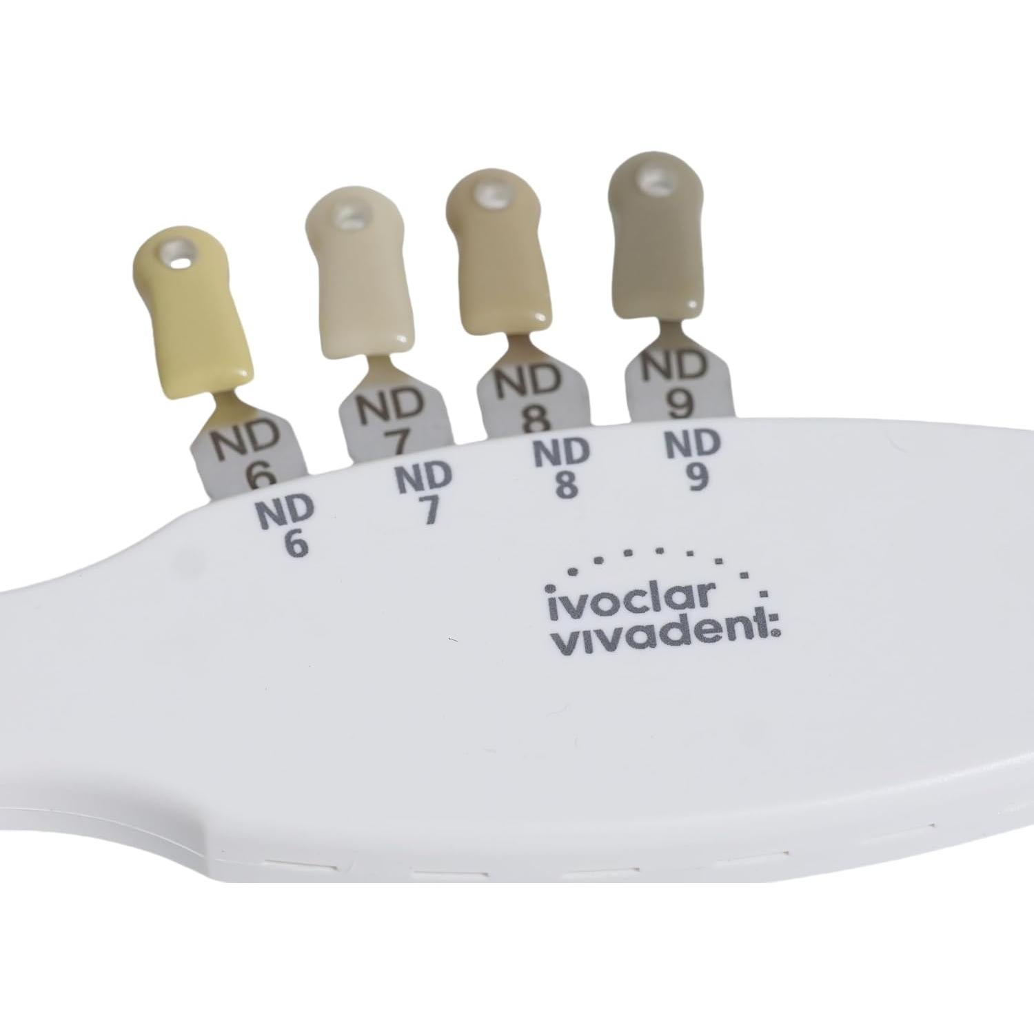 Guía de Color Dental FAQQI 5 Colores y 4 Tonos