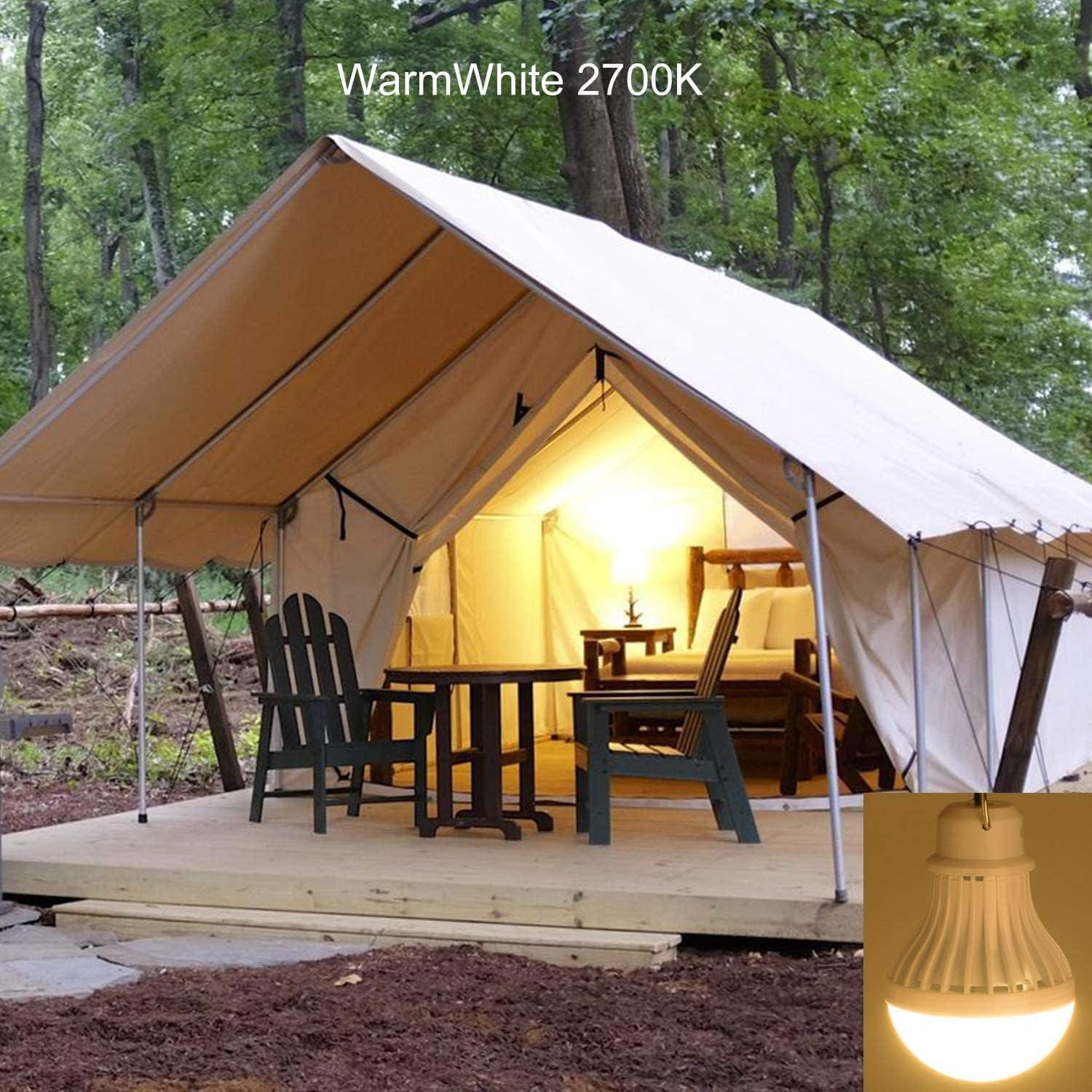 Bombilla LED USB Onite 5W, luz cálida 2700K, 2.56m