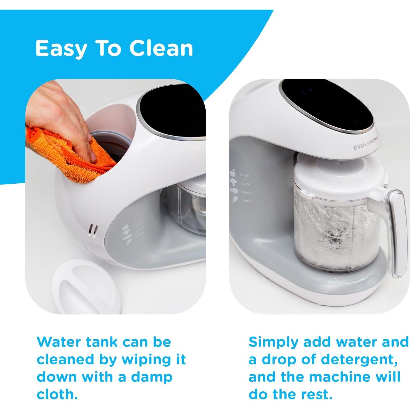 Procesador de Alimentos para Bebés EVLA, Licuadora y Vaporera