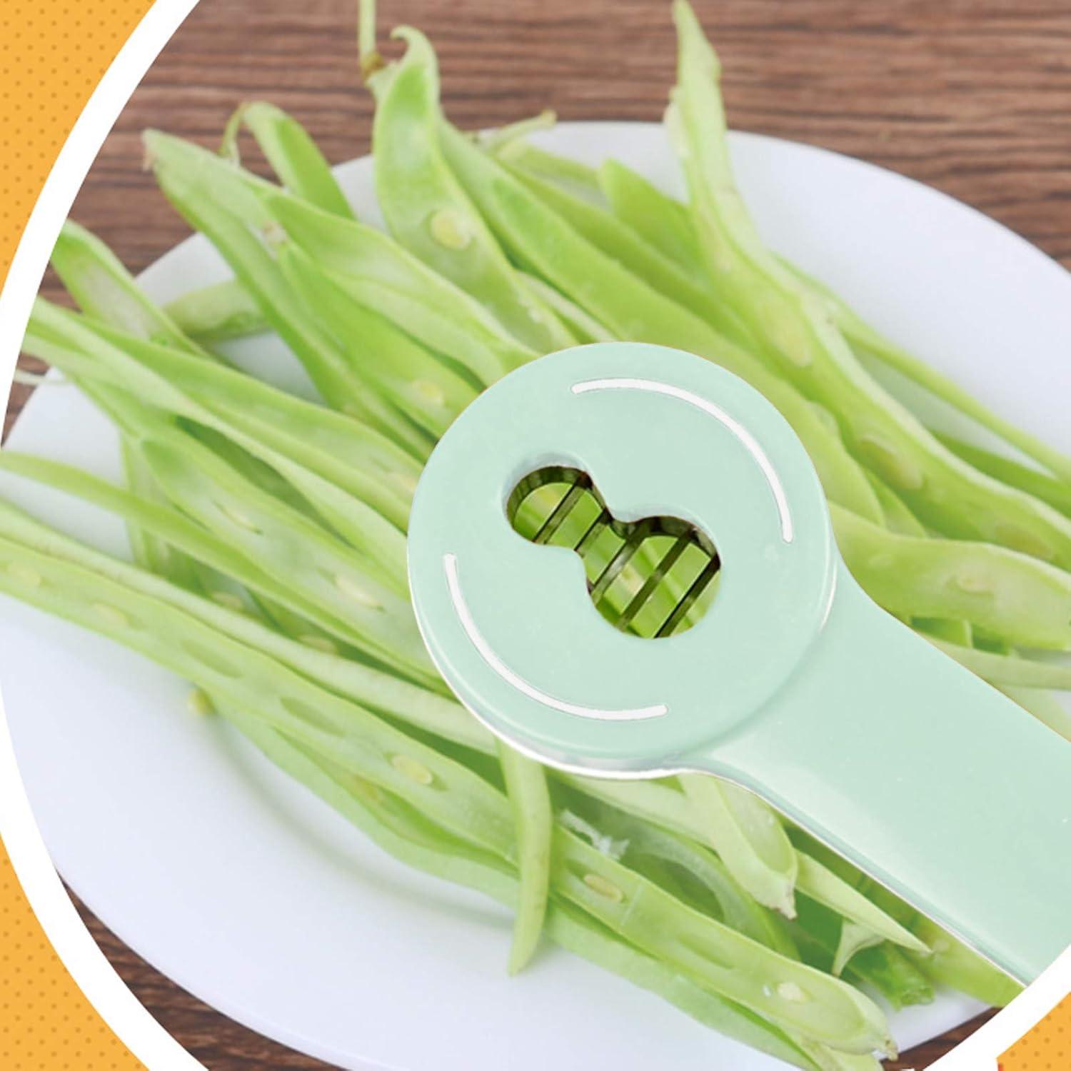 Cortador de Frijoles Besimple 2 Piezas Acero Inoxidable