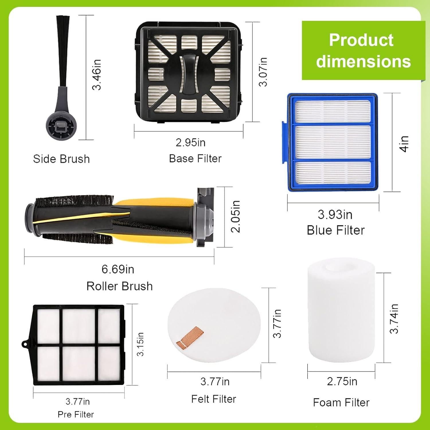 Kit de Repuestos para Aspiradora Robot Shark AV911S