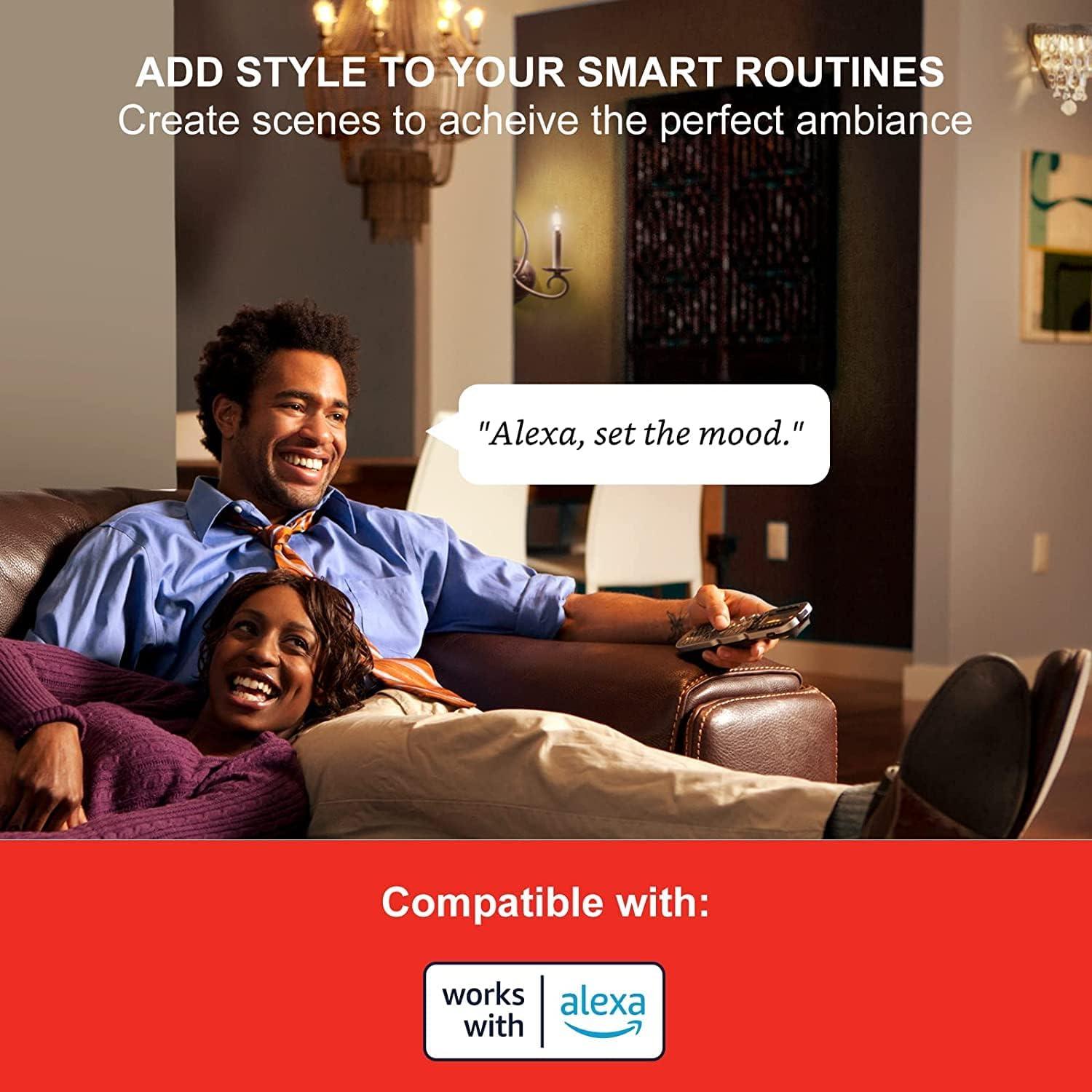 Bombilla Inteligente Sengled E12, 4 Bombillas LED 2700K