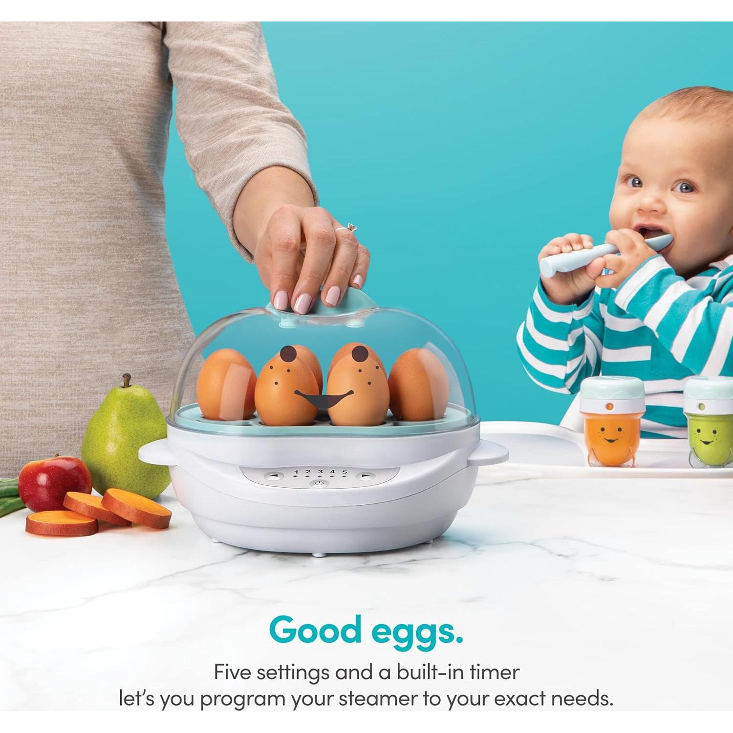 Vaporera NutriBullet Baby BSR-0801N 6.56L Esteriliza y Cocina