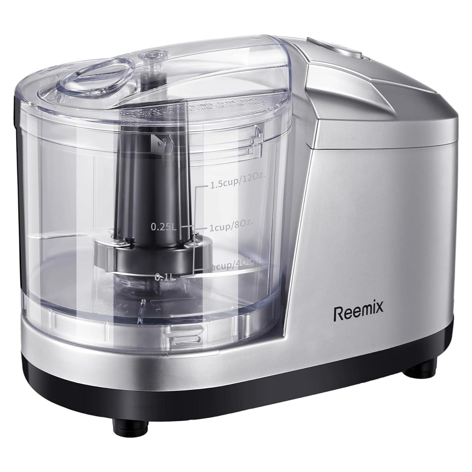 Picadora eléctrica Reemix GMC006 1.5 tazas 100W acero