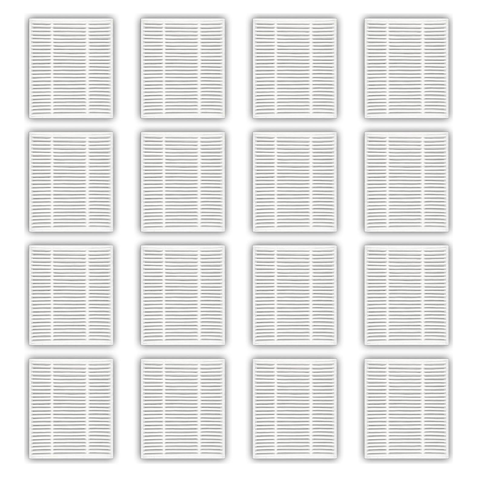 Filtros HEPA BRUVISH 16 Piezas para iRobot Roomba 2