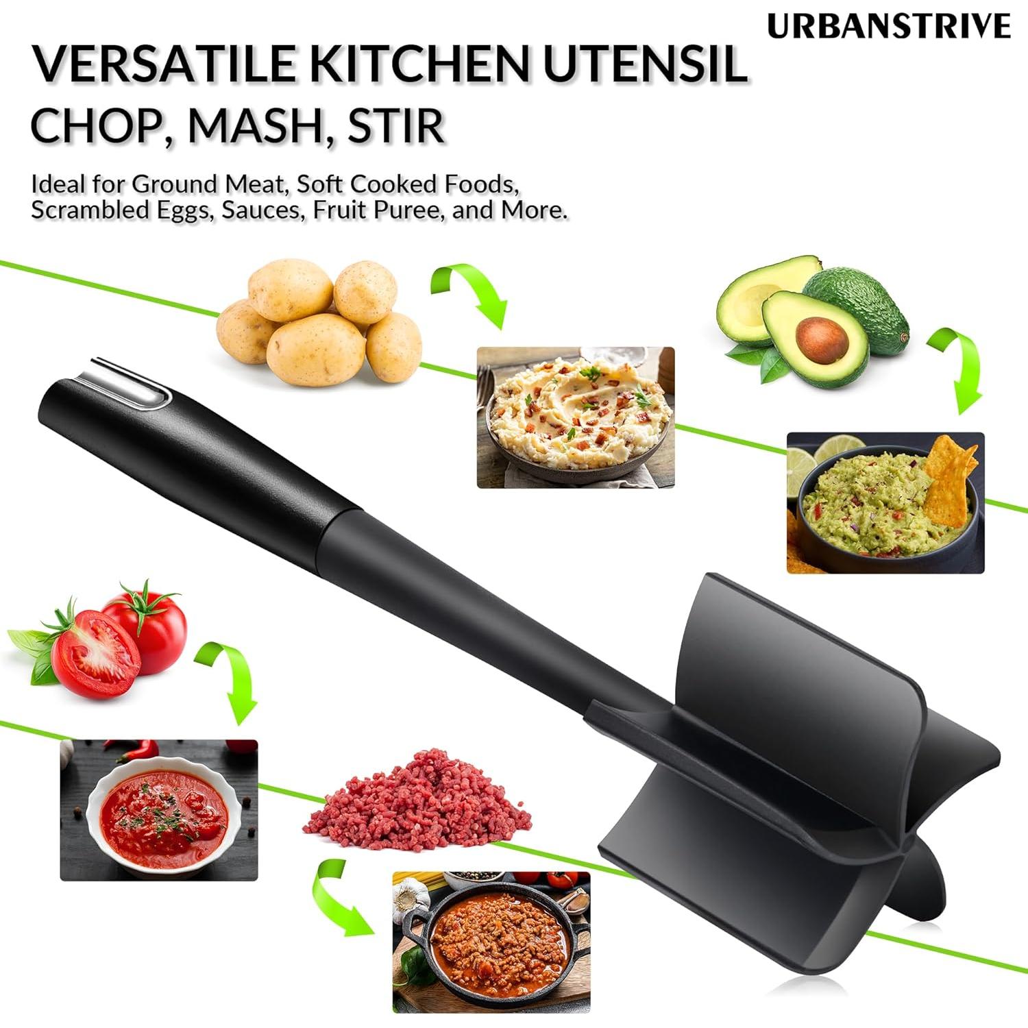 Picador de Carne Urbanstrive JBQ-HEIS Antideslizante Negro
