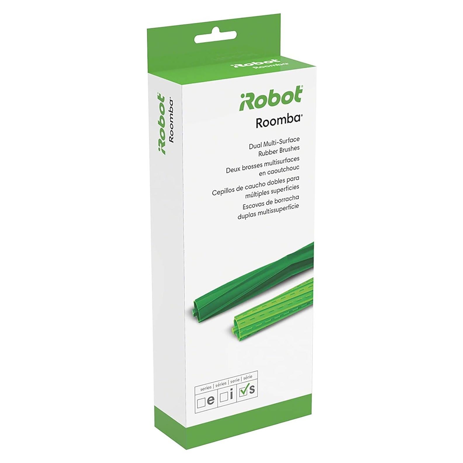 Cepillos de Goma Dual iRobot para Roomba Serie s - Verde