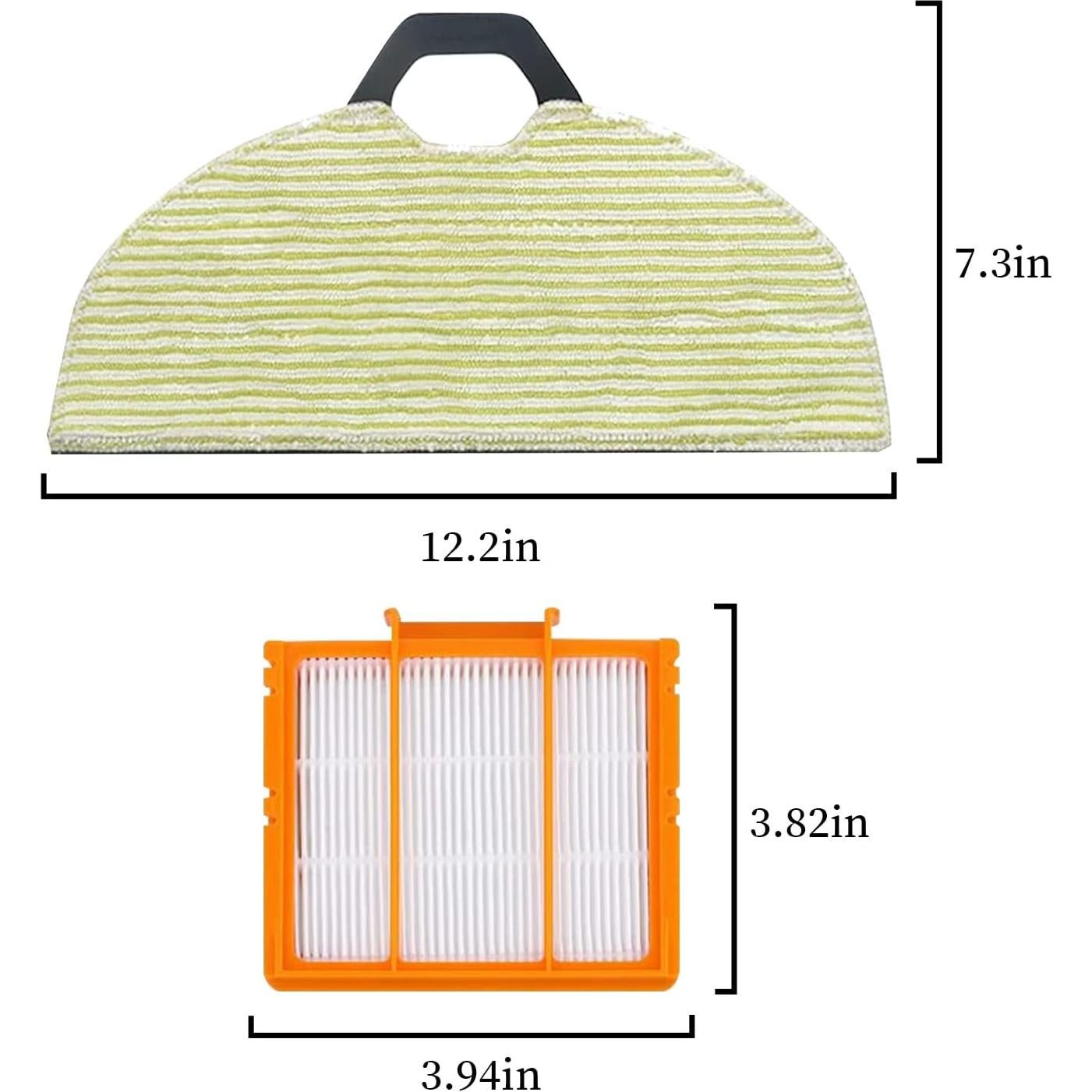 Almohadillas Reemplazo JYAILIFIS para Aspiradora Shark 2-en-1