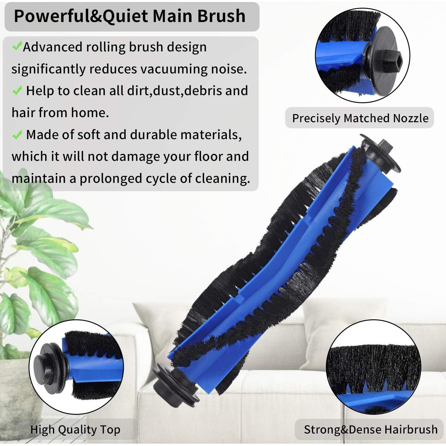 Kit de Repuestos Eufy RoboVac 11S 30 30C 15C 12 35C - 6 Filtros 6 Cepillos