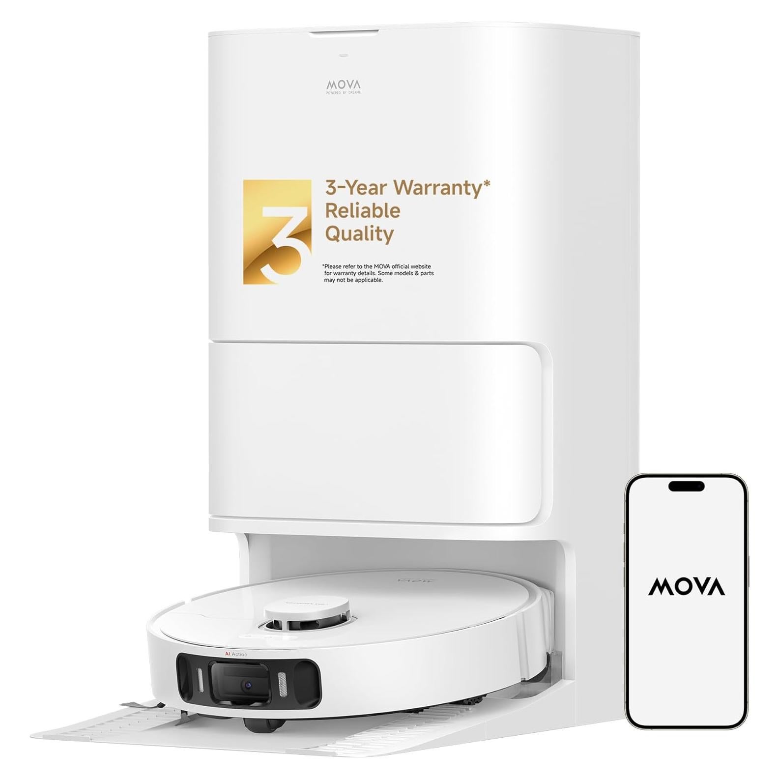 Aspiradora Robot Mova S20 Ultra 8300Pa con Mopa Automática