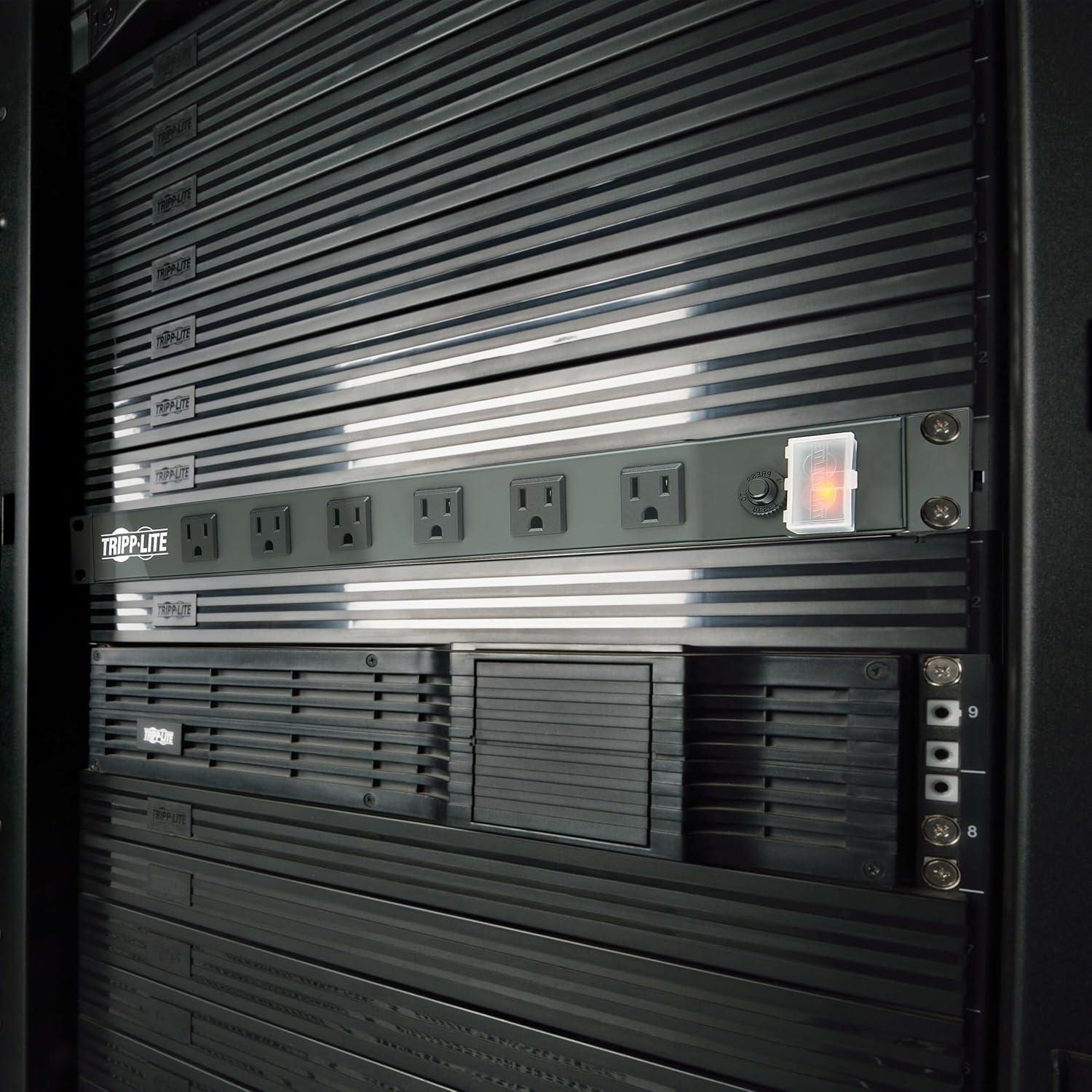 Regleta de Alimentación Tripp Lite 12 Salidas 1U 15A 4,57m