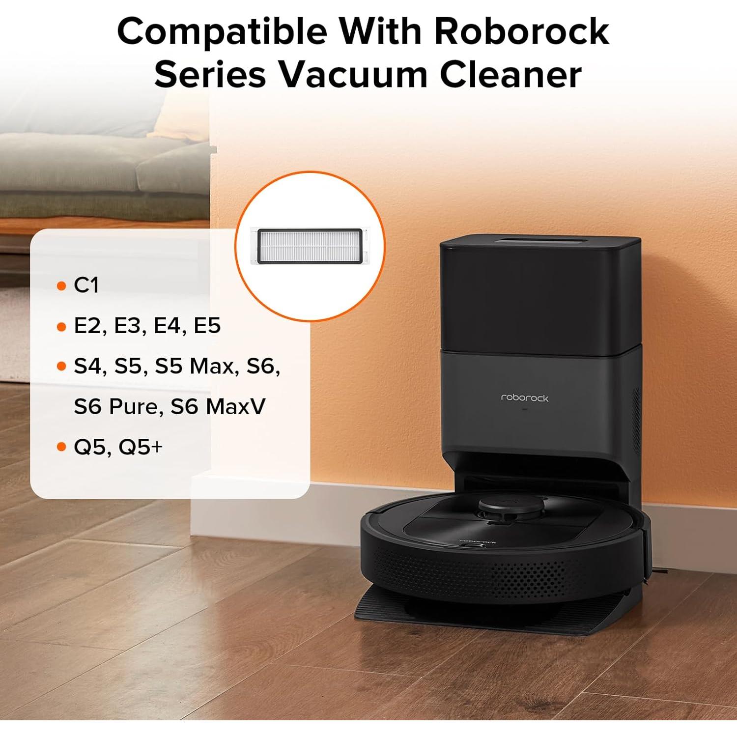 Filtro Lavable Roborock 2 Piezas para Aspiradoras Robot
