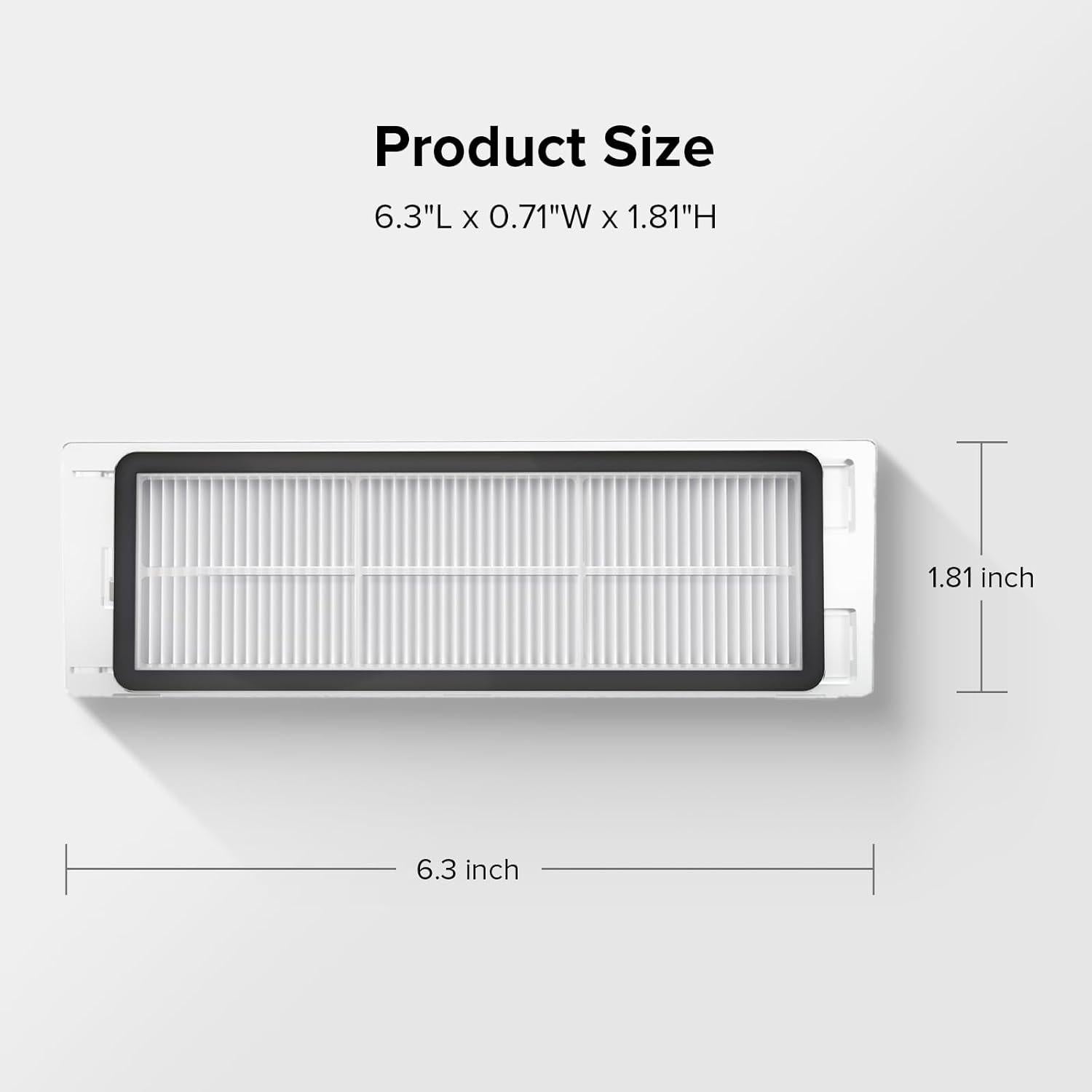 Filtro Lavable Roborock 2 Piezas para Aspiradoras Robot
