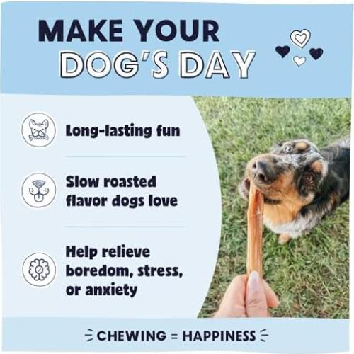 Pawstruck 5-20 cm Palitos de Carne de Res para Perros 1 kg