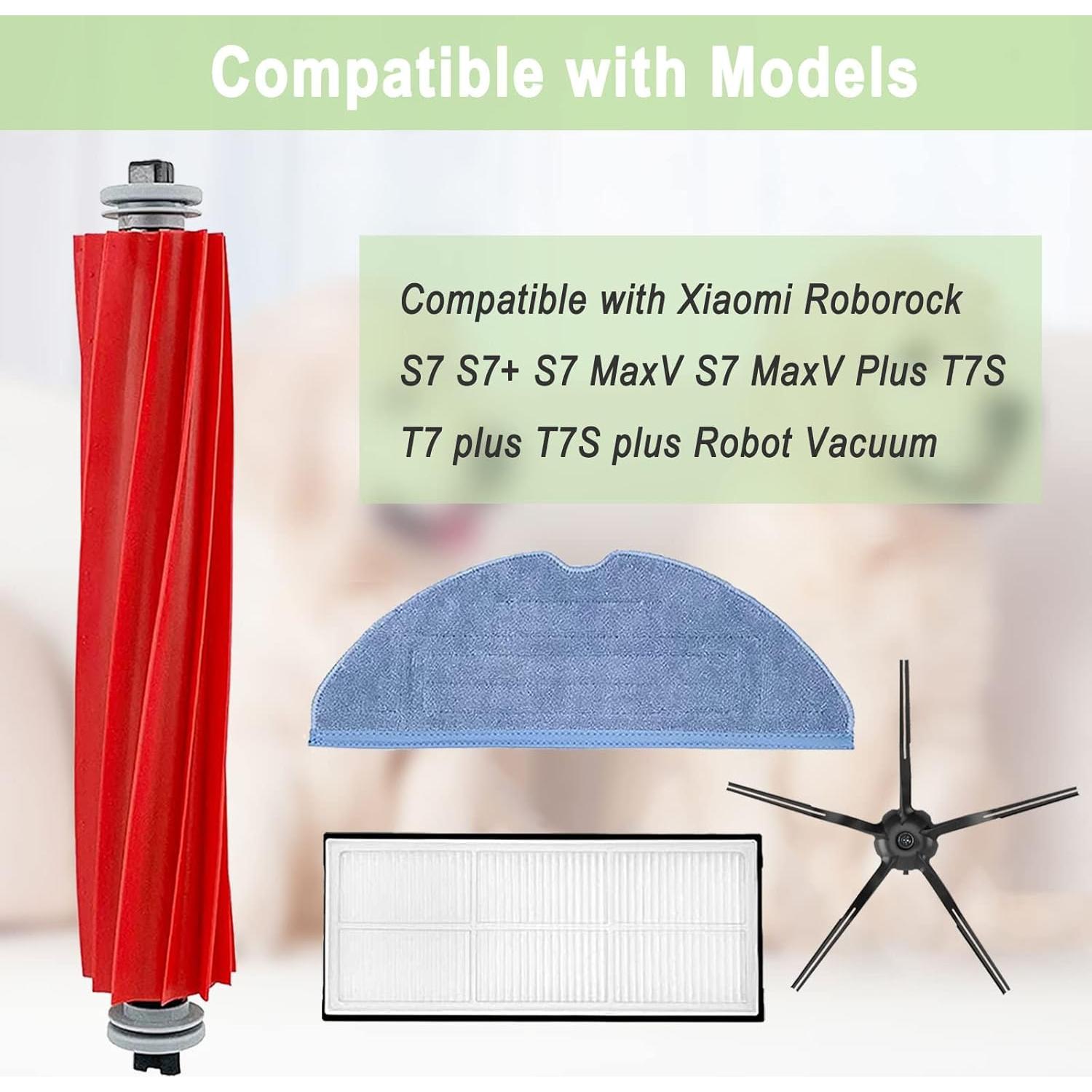 Kit Repuesto Bvhonwe para Roborock S7 S7+ 16 Piezas