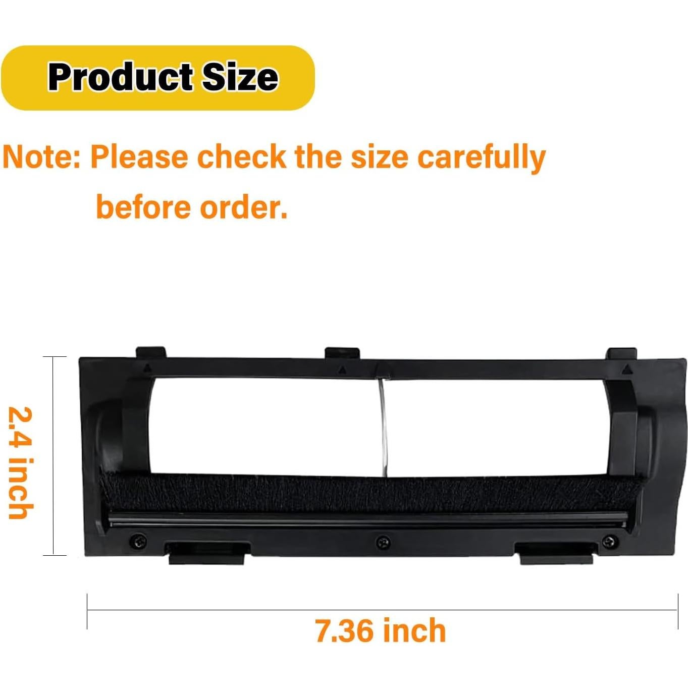 Cubierta de Cepillo Principal Shark IQ R101AE Anti-enredo