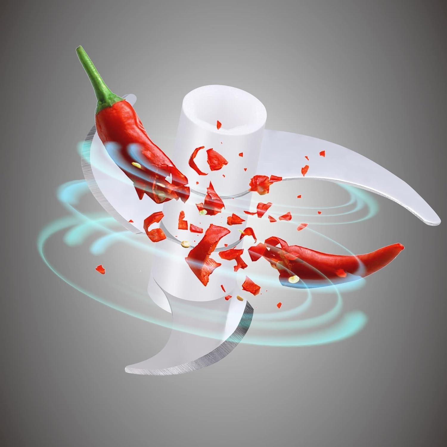 Picador de Ajo Eléctrico MAMICOOKER 250ml Inalámbrico