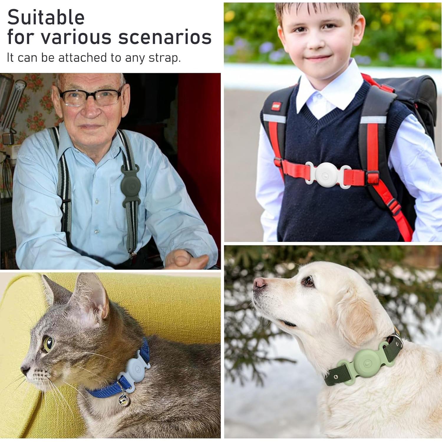 Funda Airtag Vancle para Collar de Perro - Impermeable y Duradera